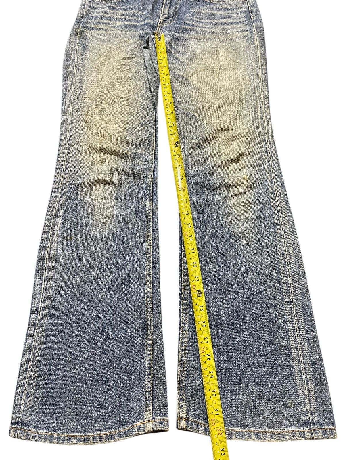 Levi's Vintage Levis Mud Faded Wash Style Bootcut Wide Leg Jeans Size US 31 - 13 Thumbnail