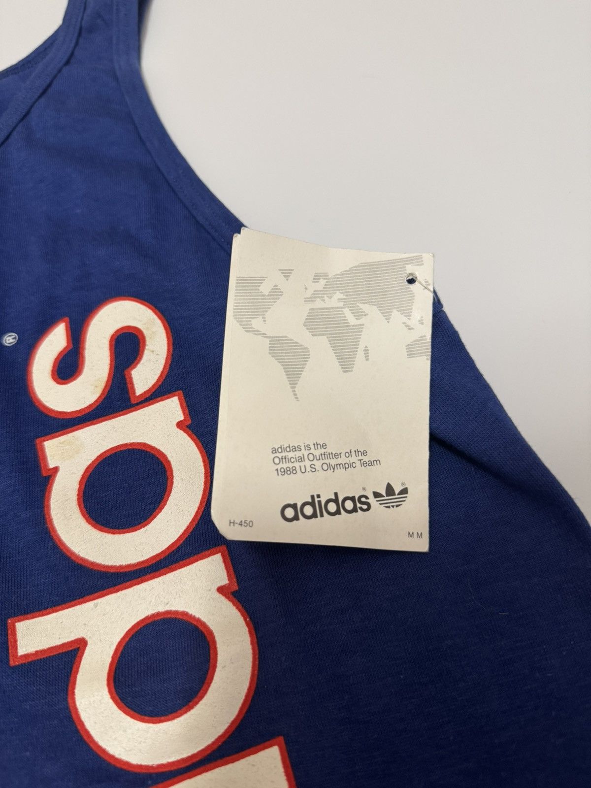 Adidas Vintage Adidas USA Olympic Tank top from 1988 Olympic Games Size US M / EU 48-50 / 2 - 6 Thumbnail
