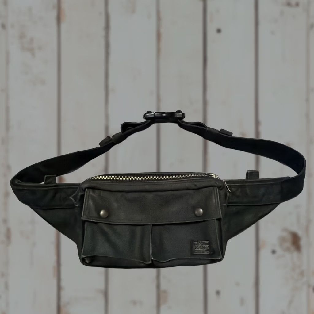 Rue Porter Porter Yoshida Canvas Small Waist Bag City Trail Hiking Camp Made In Japan OS Size ONE SIZE - 1 Thumbnail
