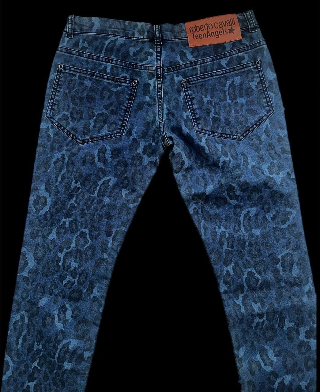 Roberto Cavalli Blue leopard limited Roberto Cavalli jeans Size 27" / US 4 / IT 40 - 2 Thumbnail