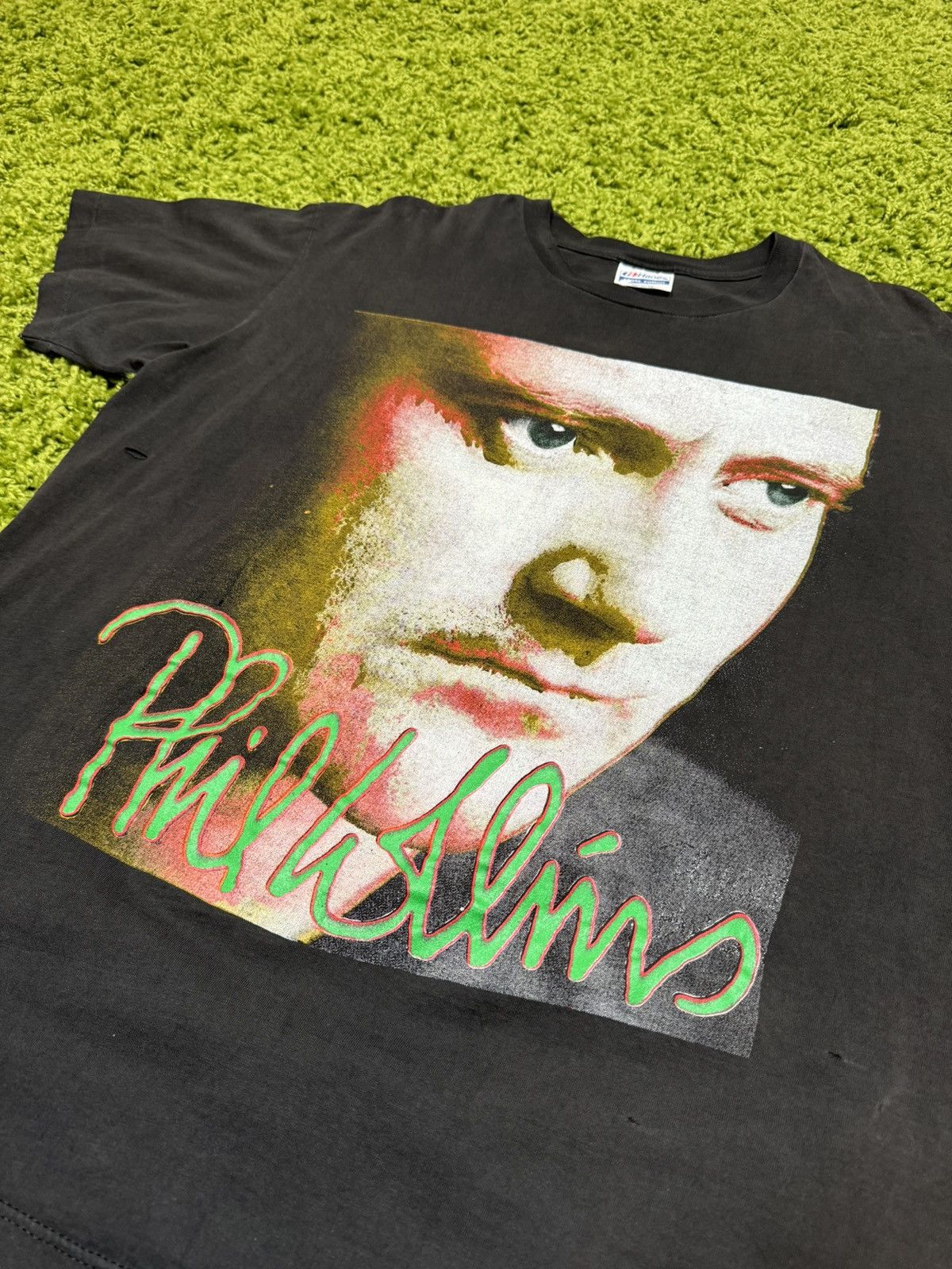 Band Tees × Vintage 1990 Phil Collins But Seriously Tour Tee Size US L / EU 52-54 / 3 - 3 Thumbnail