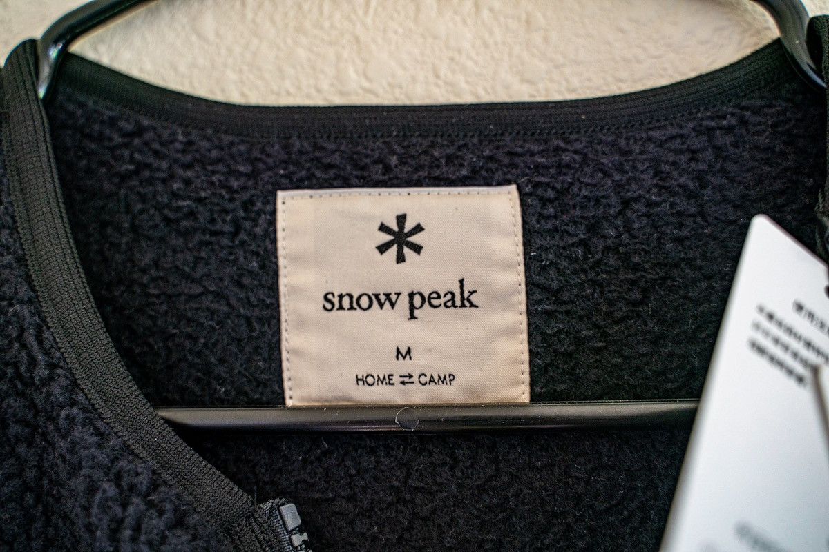 Snow Peak Unisex Thermal Boa Fleece Pullover Size US M / EU 48-50 / 2 - 5 Thumbnail