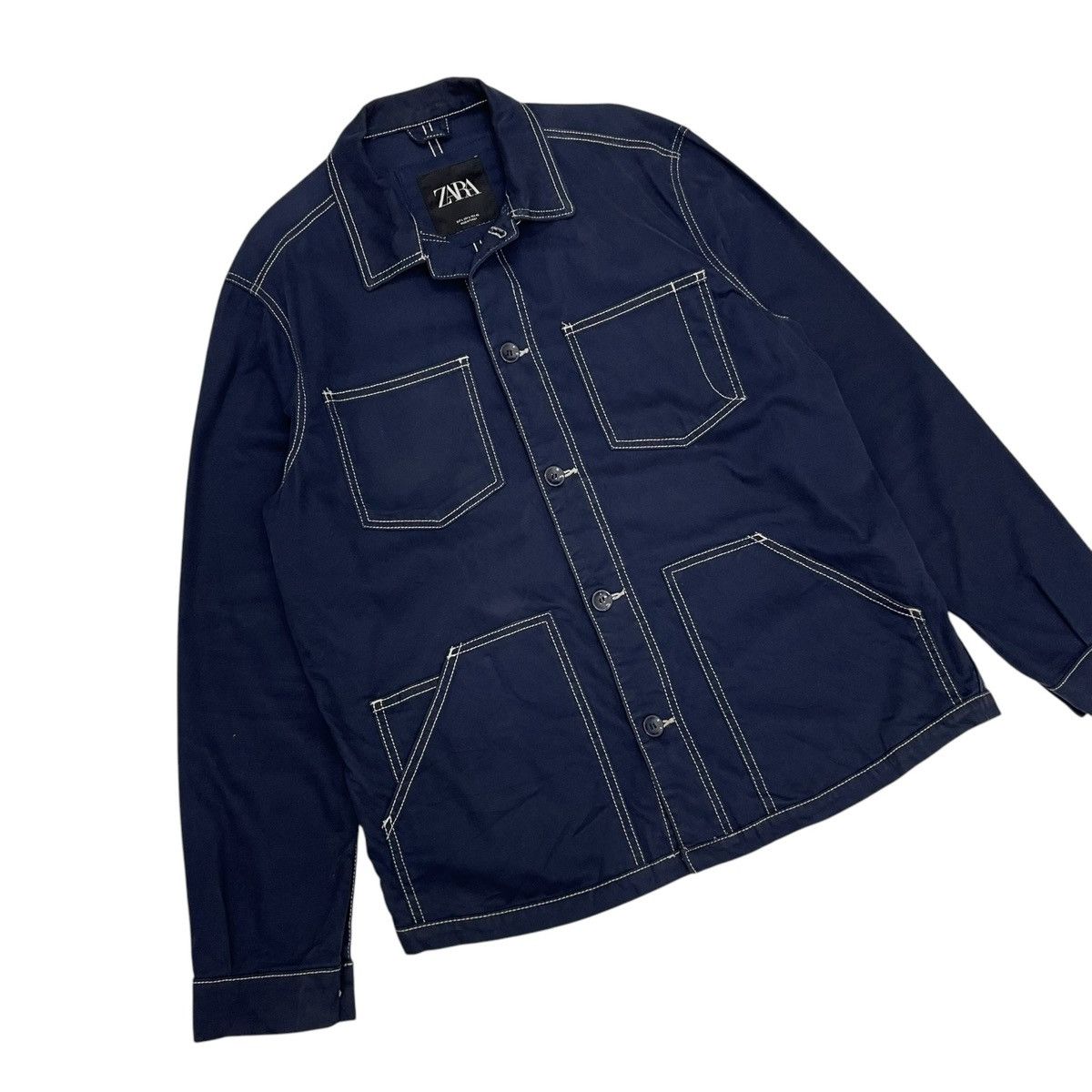Zara Zara Man Utility Button Jacket Size US M / EU 48-50 / 2 - 6 Thumbnail
