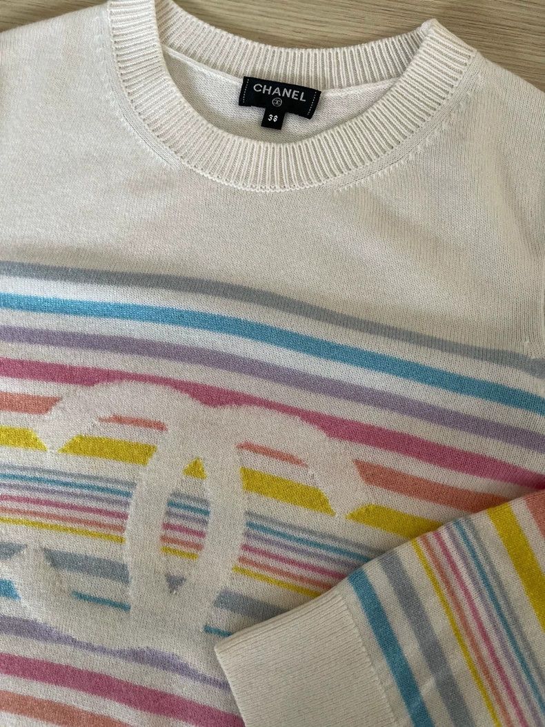 Chanel Chanel Cruise series rainbow sweater Size XS / US 0-2 / IT 36-38 - 4 Thumbnail