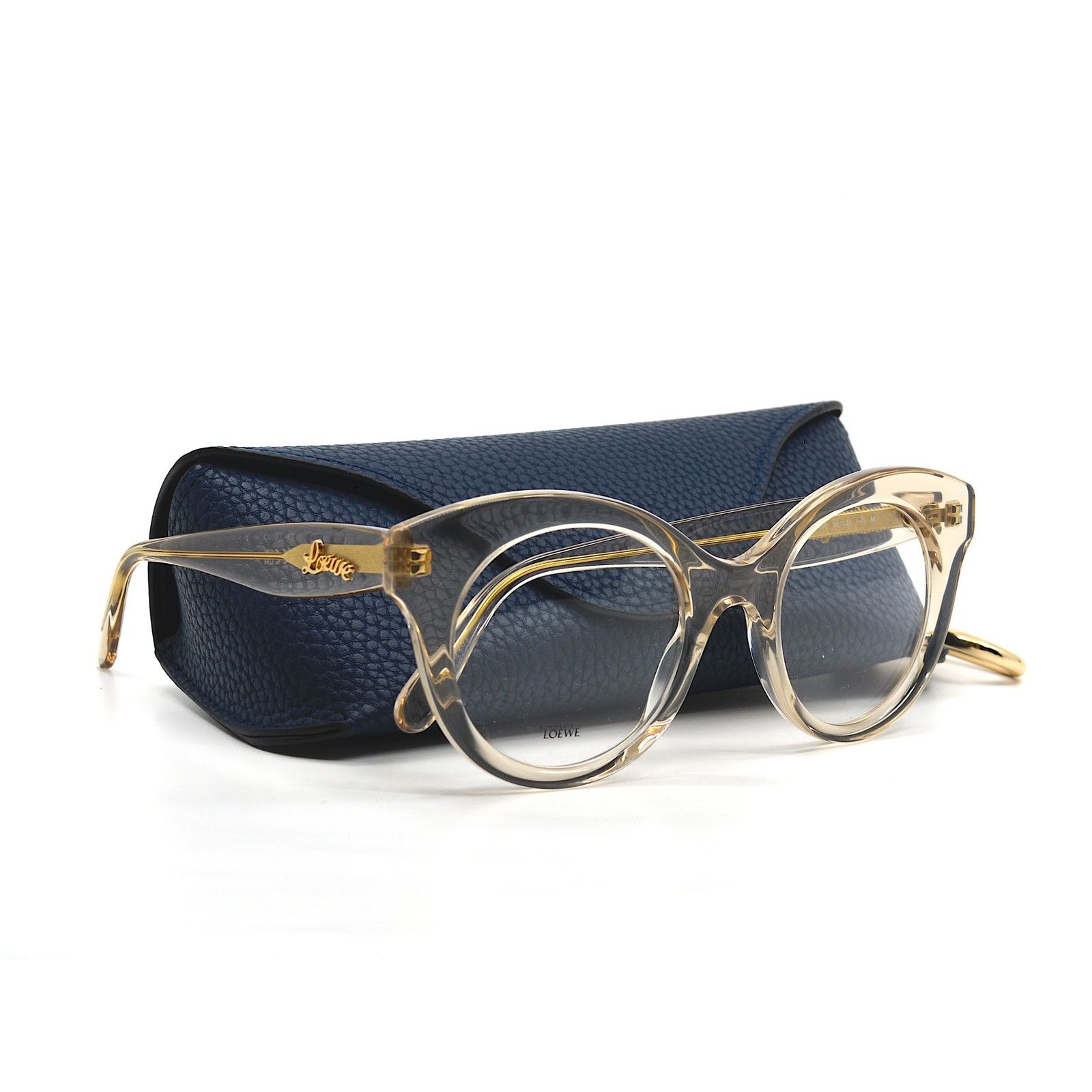 Loewe 100% Authentic LOEWE LW50074I 057 Light Brown Eyeglasses Size ONE SIZE - 1 Thumbnail