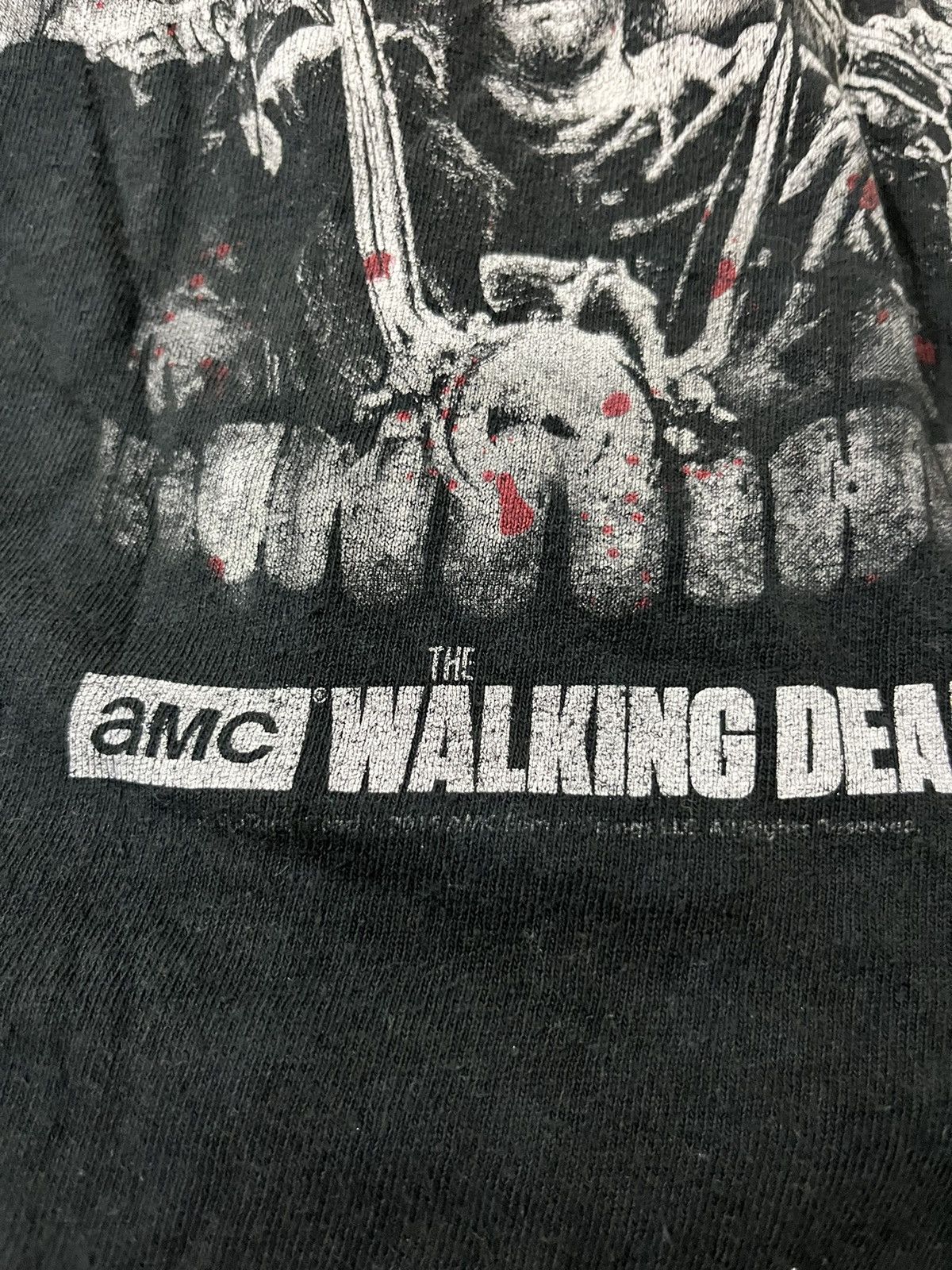 Vintage Custom Oversized Tank A Walking Dead Horror Thriller Movie Size US XXL / EU 58 / 5 - 7 Thumbnail
