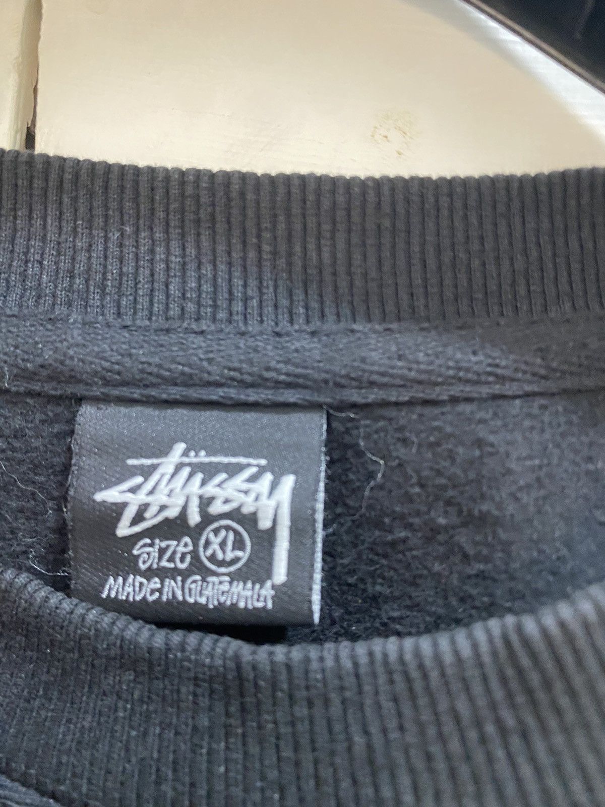 Stussy Stüssy Dadi sweatshirt, size XL, black, with print, used Size US XL / EU 56 / 4 - 8 Thumbnail