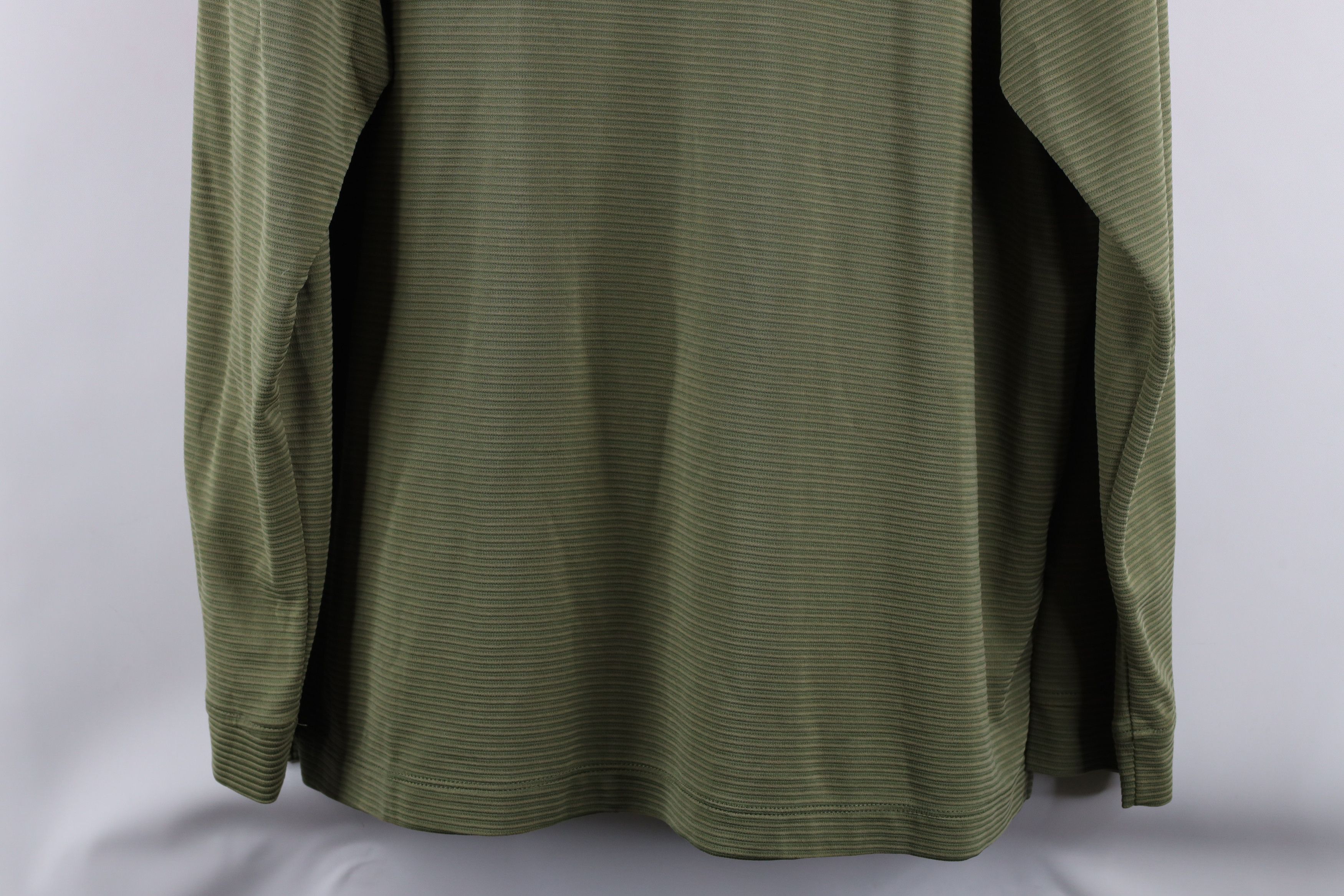 Tommy Bahama × Vintage Vintage Tommy Bahama Ribbed Long Sleeve Polo Shirt Green Size US L / EU 52-54 / 3 - 11 Thumbnail