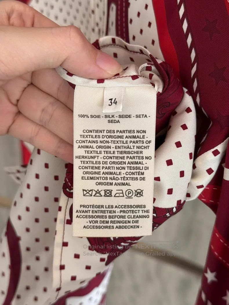 Hermes Hermes Shirt Size XXS / US 00 / IT 34 - 4 Thumbnail