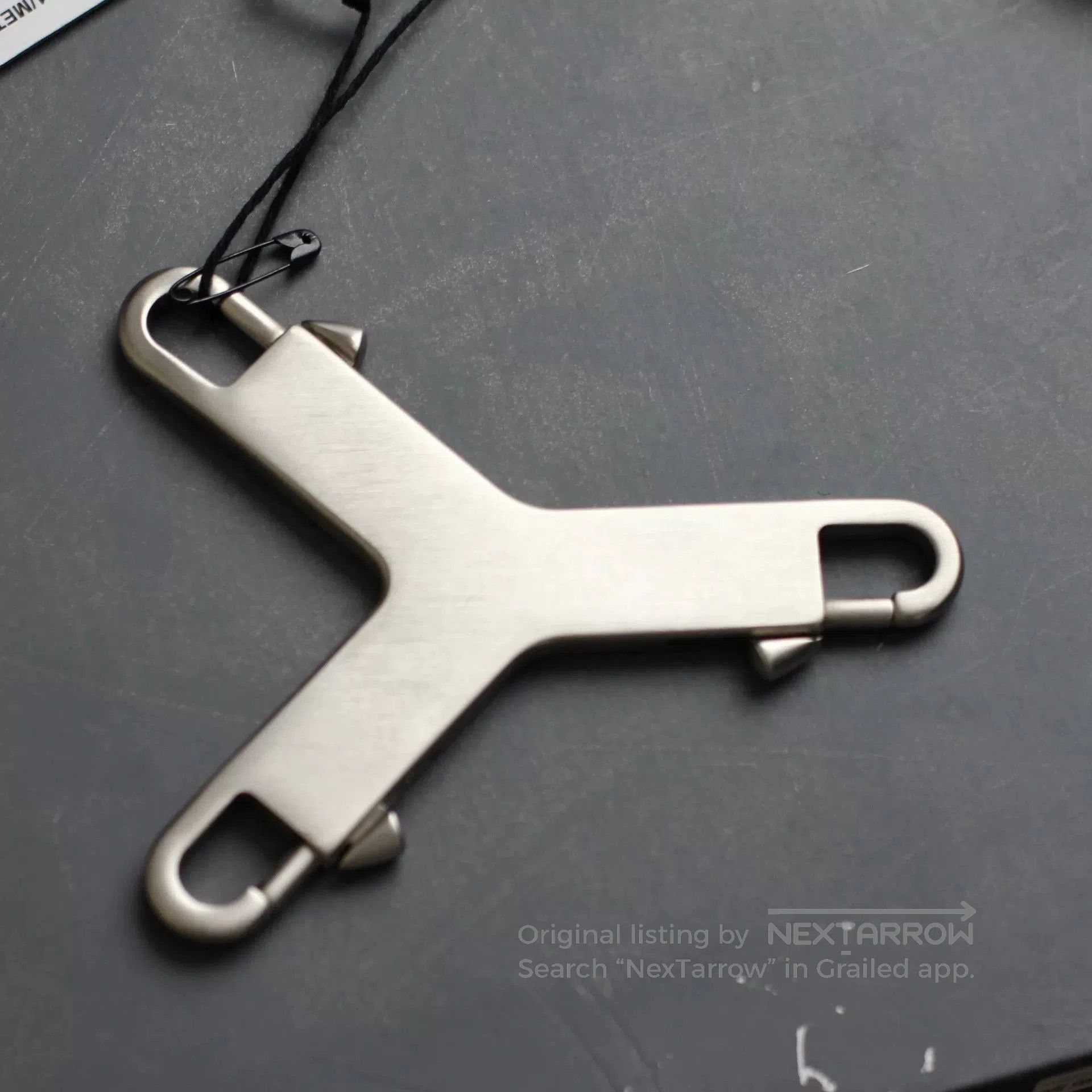 Rick Owens Rick Owens Steel Keychain Necklace Accessory. Size ONE SIZE - 2 Thumbnail