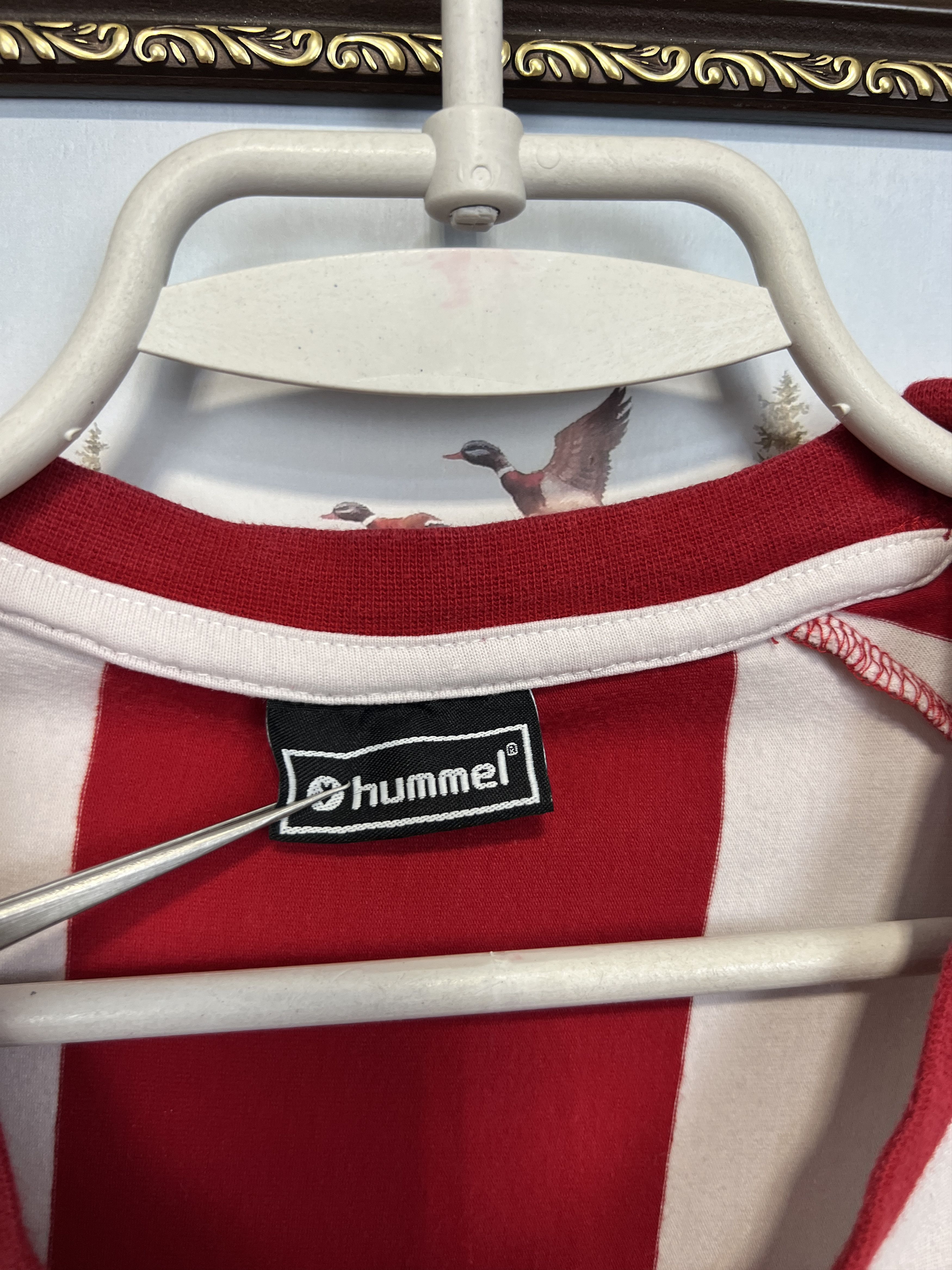 Hummel Aalborg BK Football Shirt Soccer Long Sleeve Jersey Trikot Size US M / EU 48-50 / 2 - 7 Thumbnail