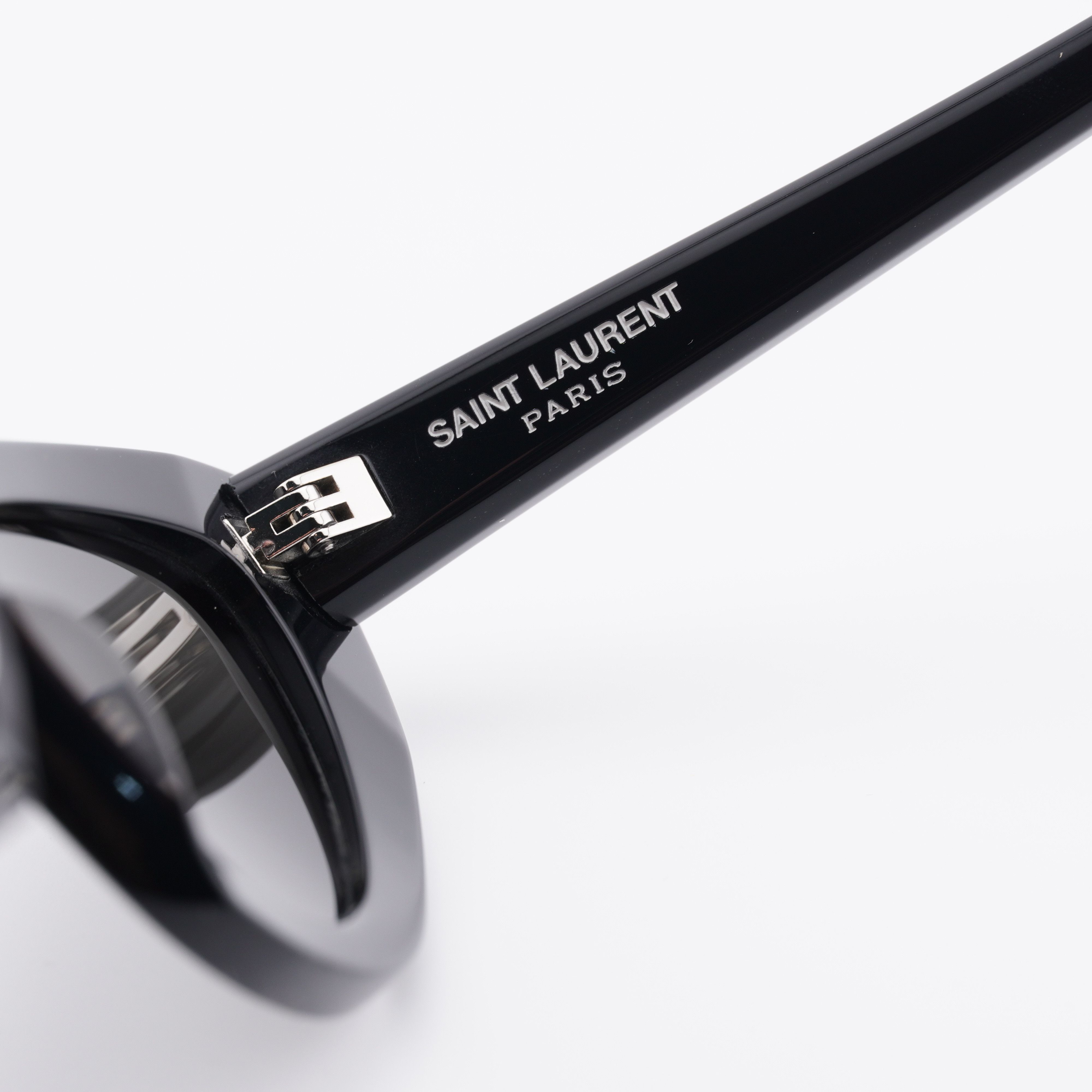 Saint Laurent Paris Saint Laurent SL213 LILY 001 Sunglasses Black Cat Eye Frame Size ONE SIZE - 3 Thumbnail