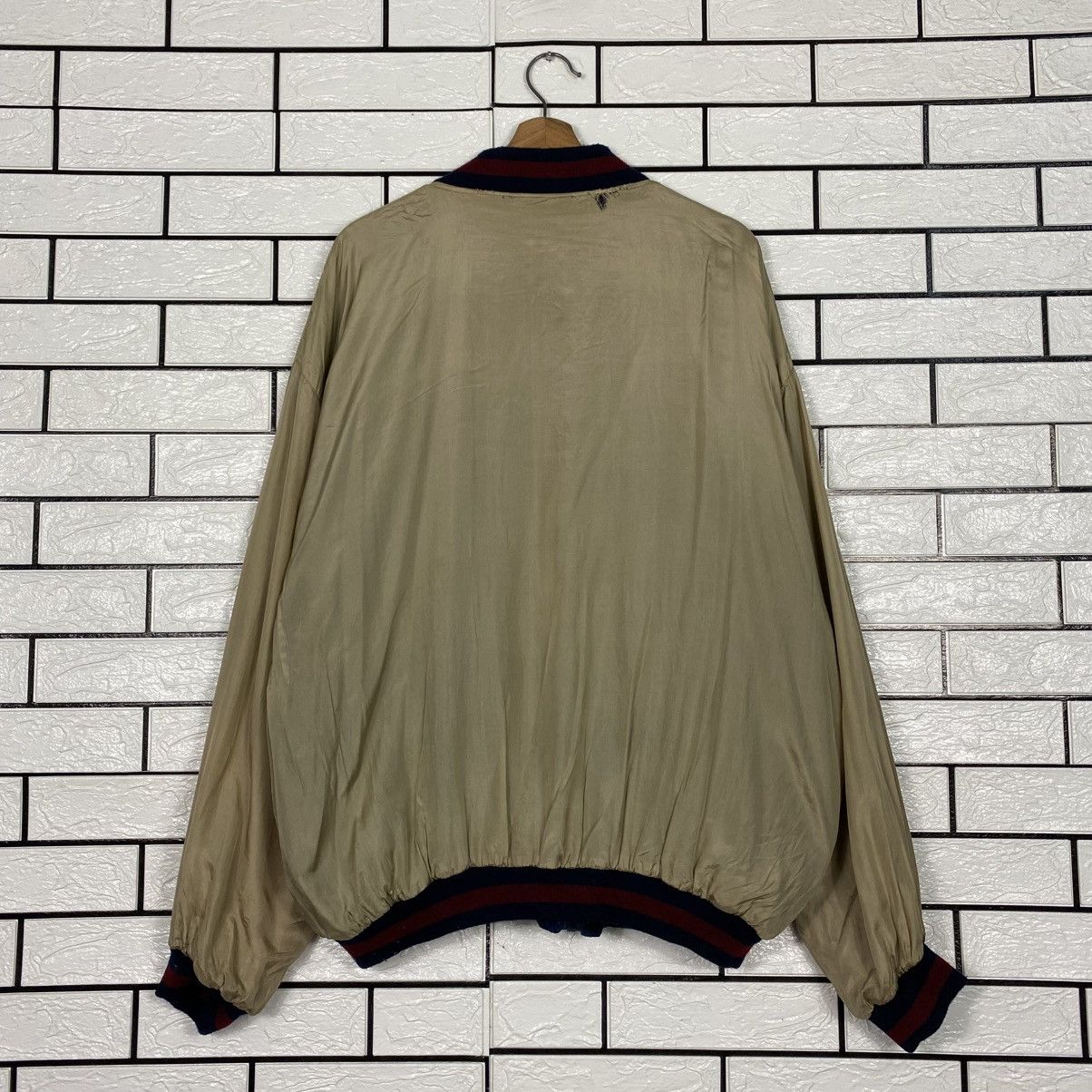 Givenchy Vintage Velvet Reversible Bomber Jacket Givenchy Size US XL / EU 56 / 4 - 5 Thumbnail