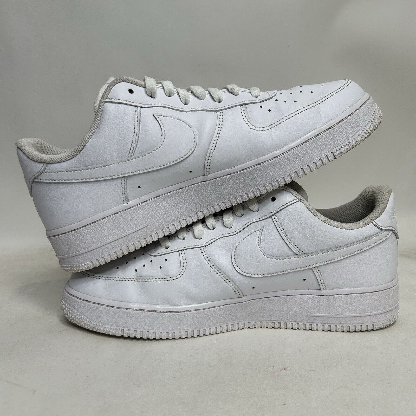 Nike Nike Air Force 1 '07 Low “Triple White” 2024 Size US 12 / EU 45 - 3 Thumbnail