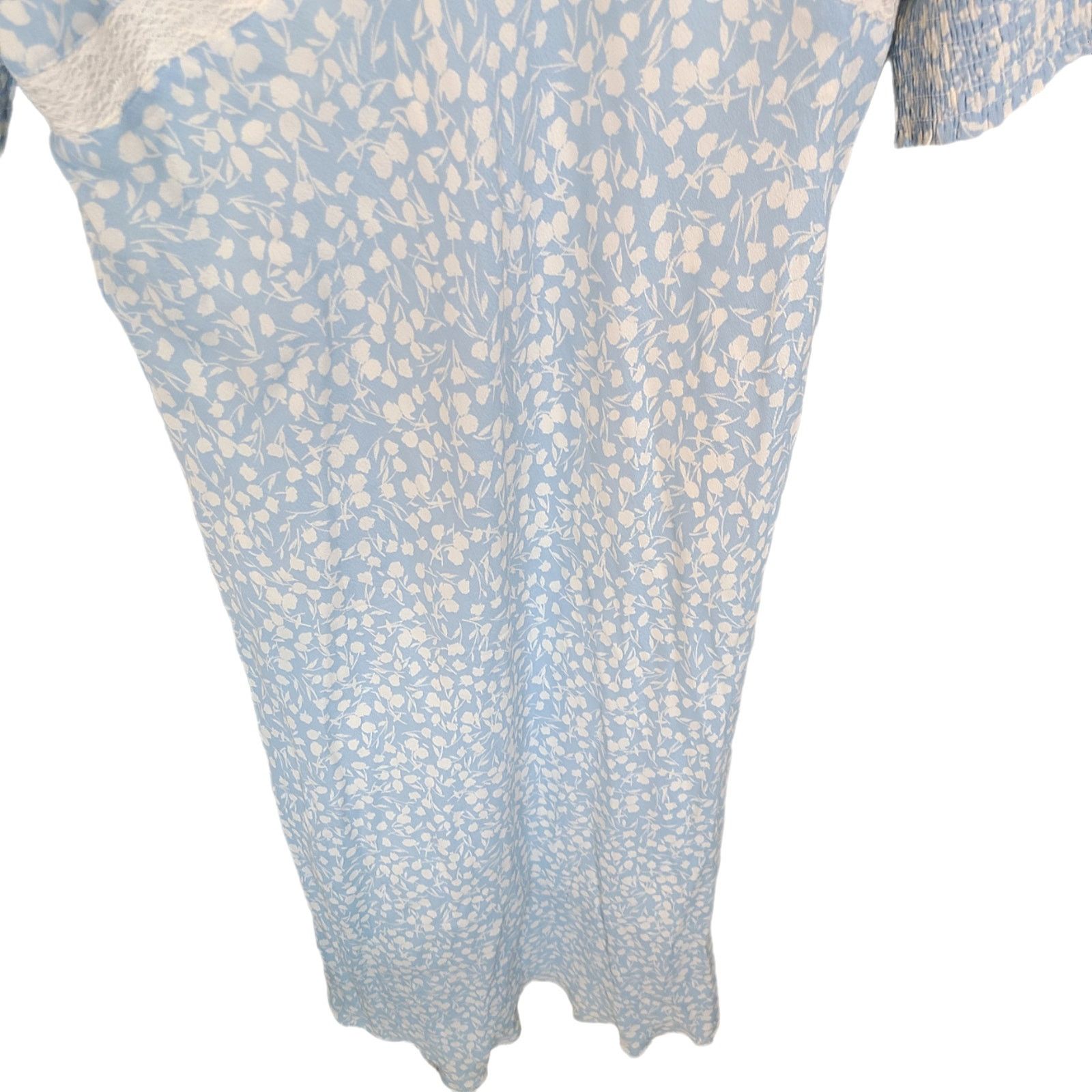 RIXO Rixo Target Floral Maxi Dress Romantic Lace Cottagecore Size XL / US 12-14 / IT 48-50 - 4 Thumbnail