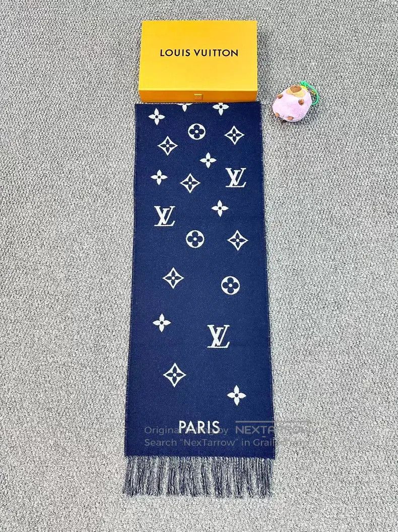 Louis Vuitton Louis Vuitton Gray-blue double-sided full-printed logo tas Size ONE SIZE - 2 Thumbnail