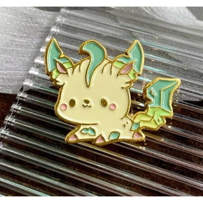 Enamel Leafeon Classic Pokemon Pikachu Enamel Pins 13 1 Grailed