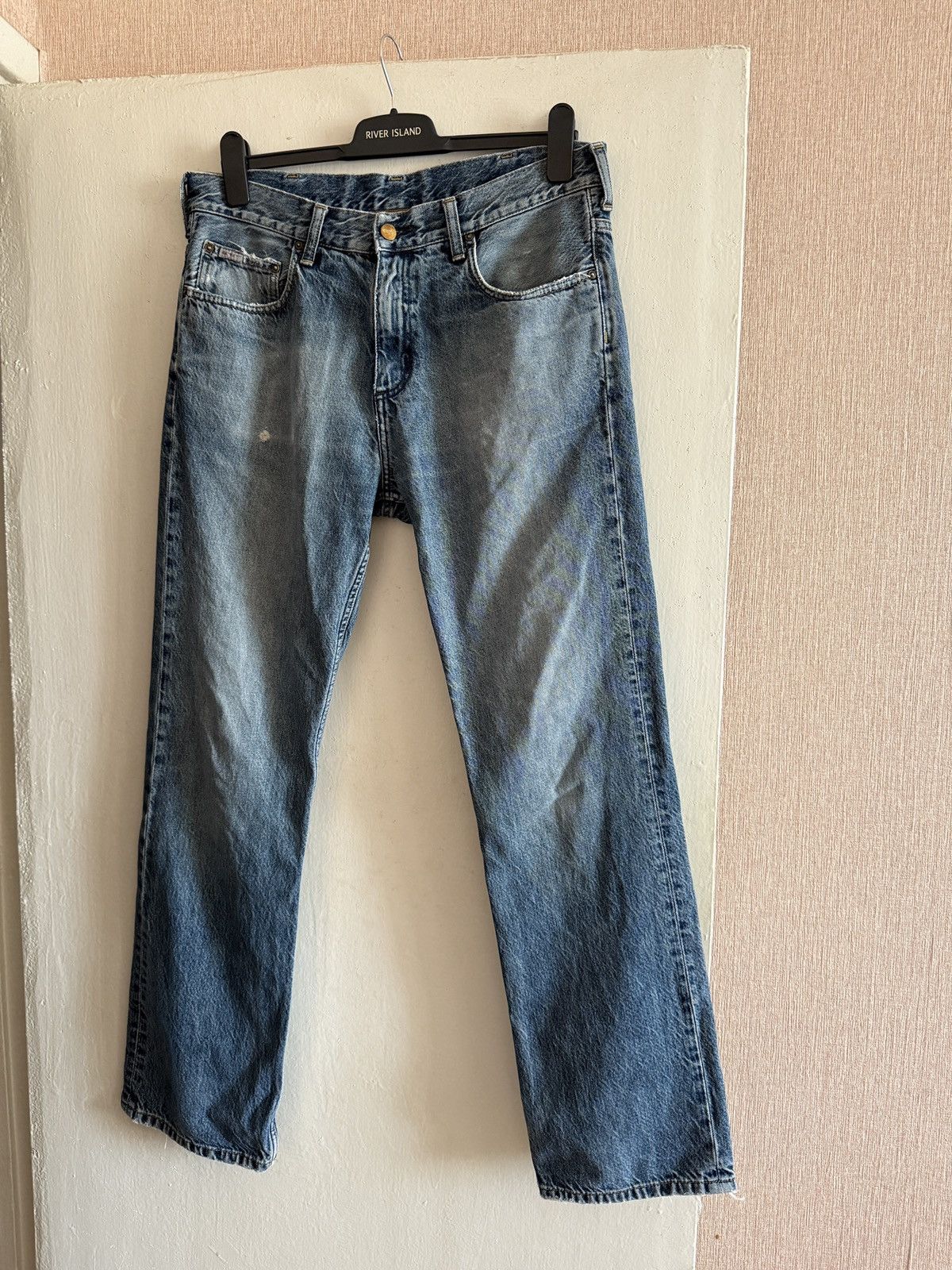 Carhartt Vintage Carhartt Miner Pant Jeans Blue Denim Workwear Size US 32 / EU 48 - 3 Thumbnail