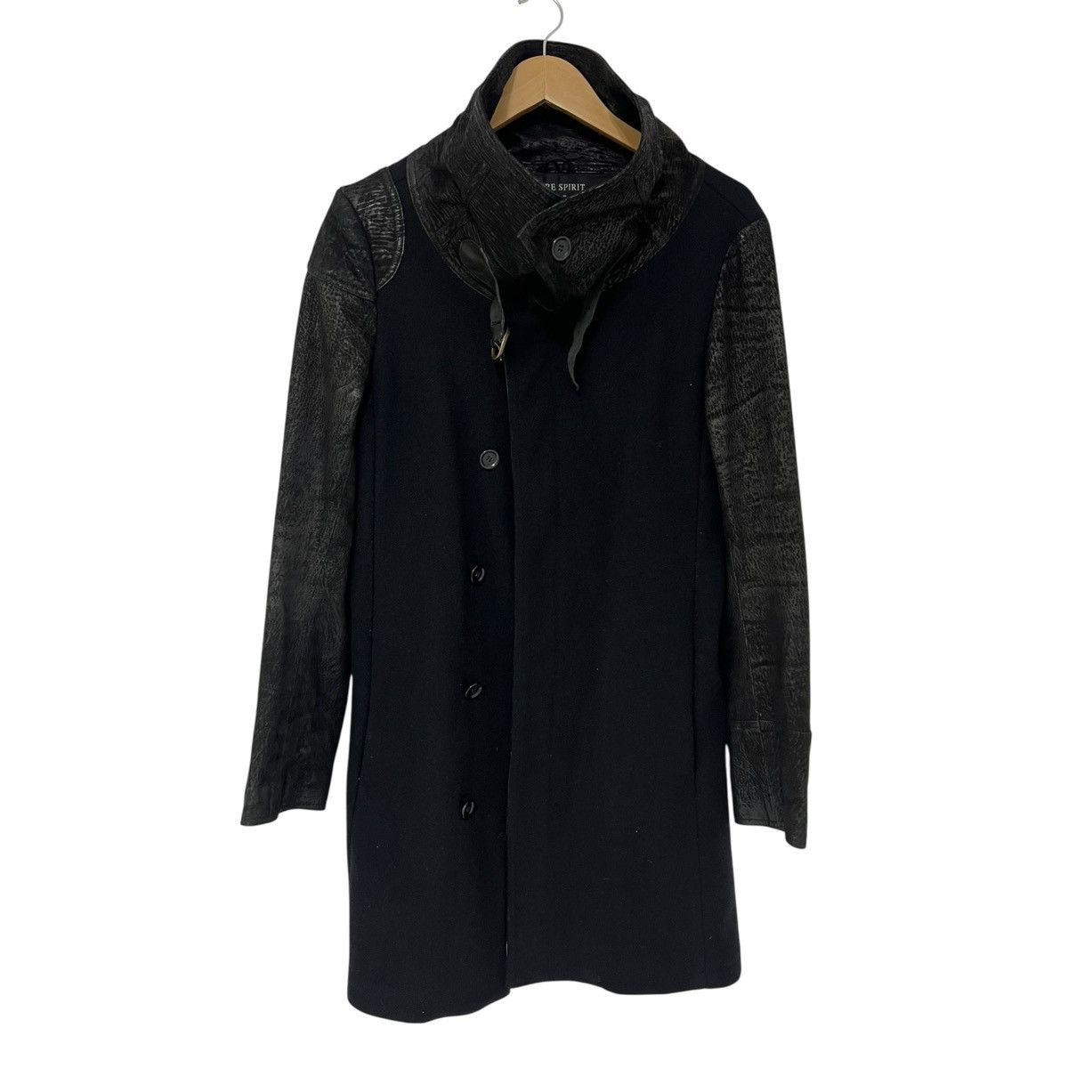 Share Spirit Homme Share spirit mix leather jacket Size US M / EU 48-50 / 2 - 3 Thumbnail