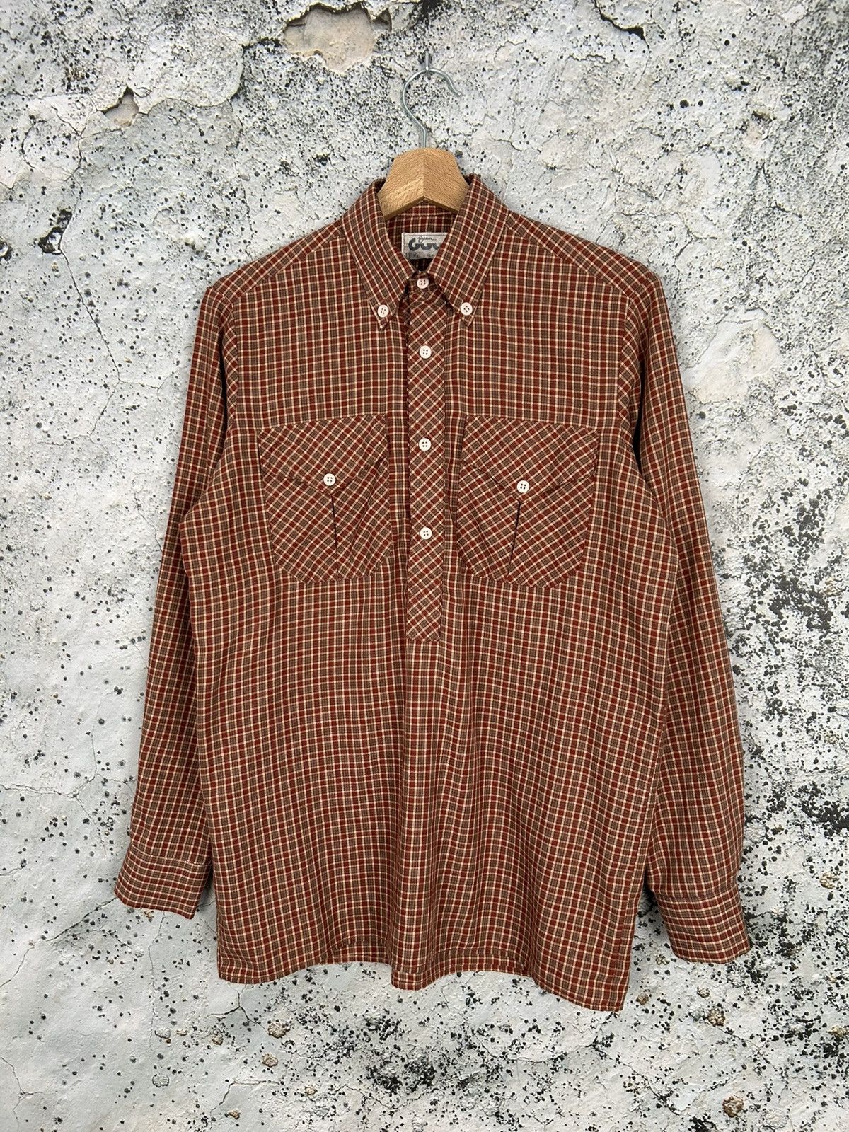Vintage Vintage Checkered Shirt Avant Garde Grunge Punk Skate 90s Size US M / EU 48-50 / 2 - 1 Thumbnail