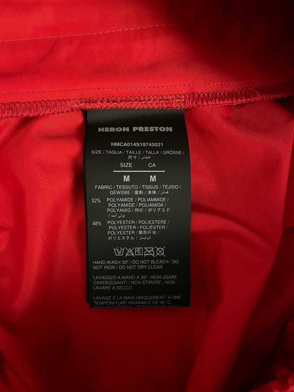 Heron Preston Heron Preston Pants Red СТИЛЬ Size US 32 / EU 48 - 12 Thumbnail