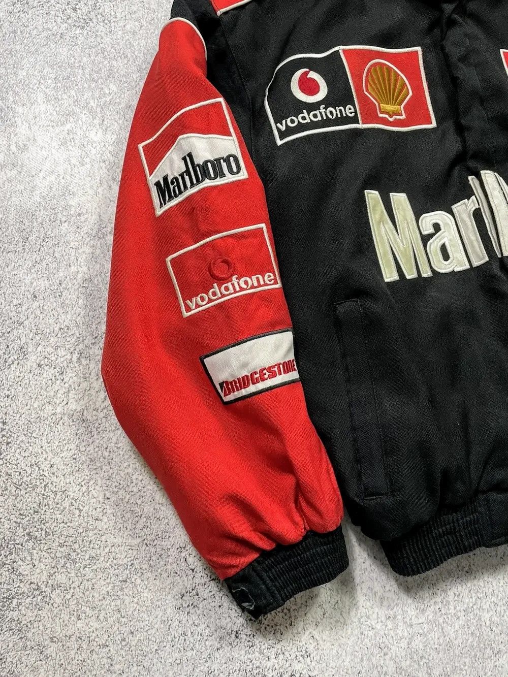 Marlboro 💀🔥 MARLBORO 💥 RARE y2k Unisex Adults Racing Jacket Coats Size US XS / EU 42 / 0 - 7 Thumbnail
