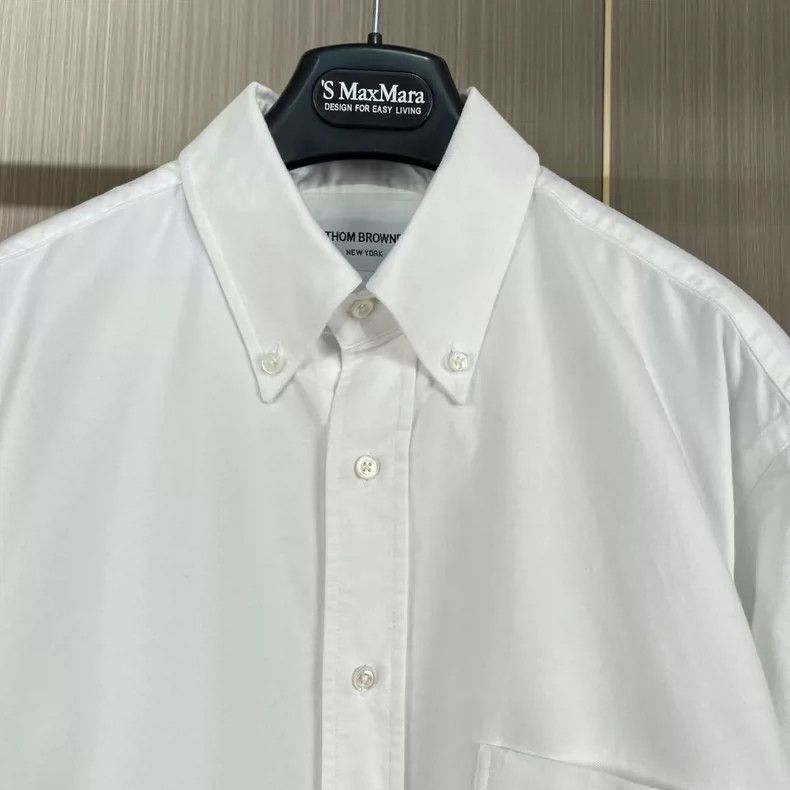 Thom Browne Thom browne Embroidered shirt with colorful stripes 2504-Ne Size US XL / EU 56 / 4 - 3 Thumbnail