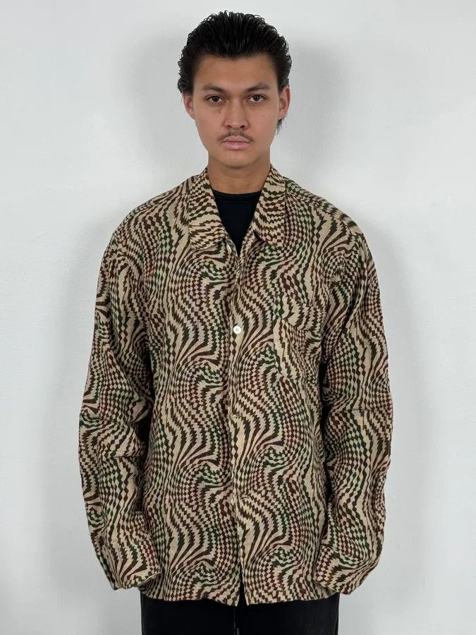 Our Legacy Our Legacy Multicolor Psycho Hallucination Box Shirt Size US L / EU 52-54 / 3 - 2 Thumbnail