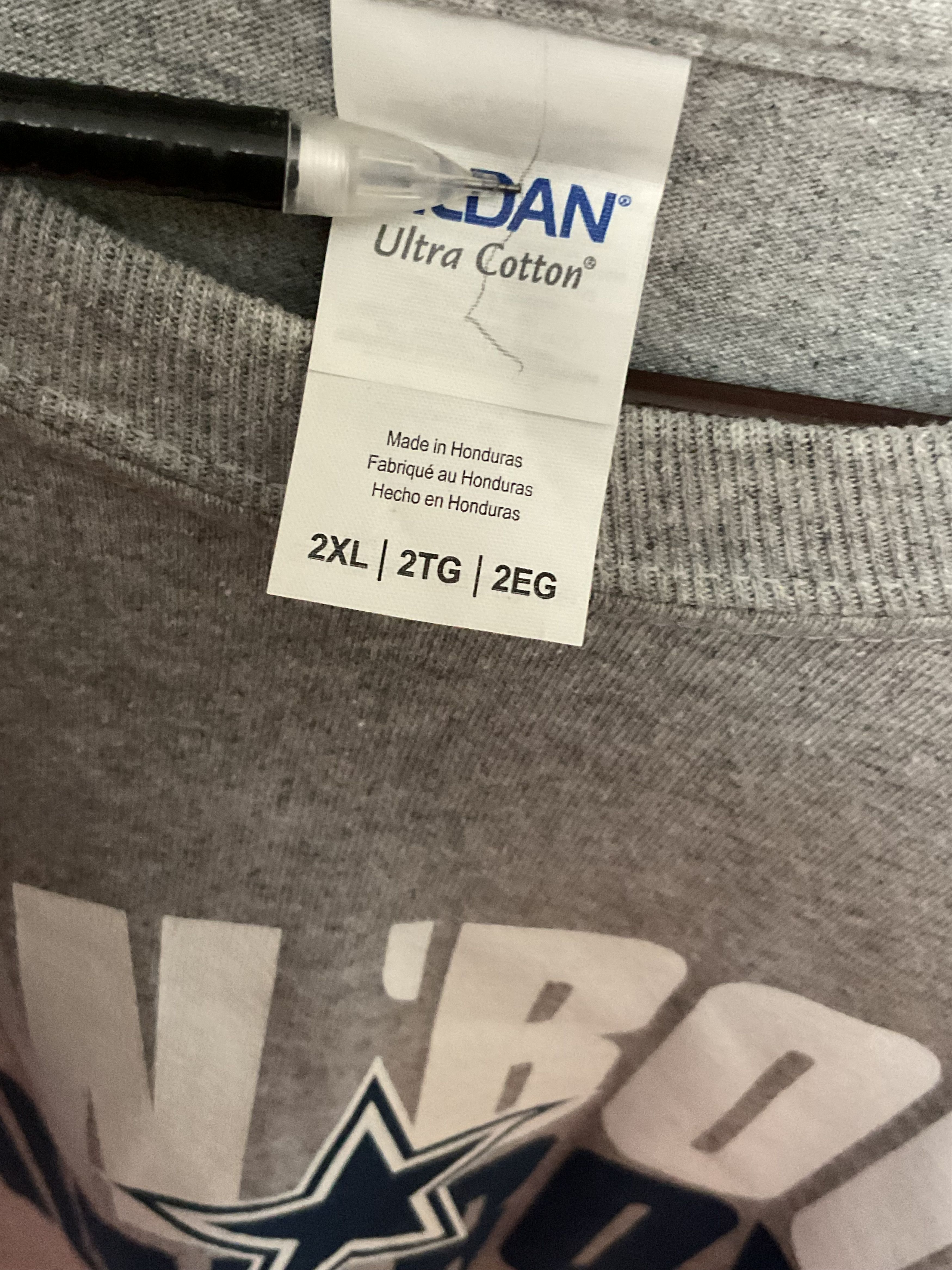 Gildan × NFL Dallas Cowboys Long Sleeve Tshirt Size US XXL / EU 58 / 5 - 2 Thumbnail