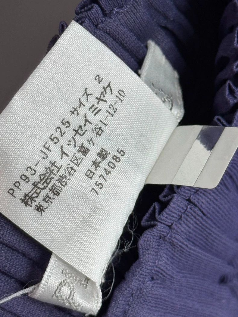 Issey Miyake Issey Miyake size:2 Blue-purple wide-leg pants Size 42" / US 20 - 5 Thumbnail