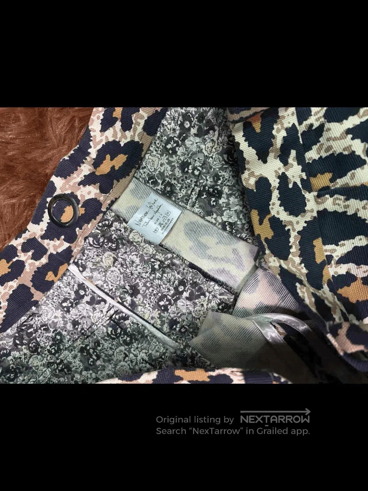 Number (N)ine Sz 2 Number Nine 03AW Leopard Cargo Pants. Size US 30 / EU 46 - 3 Thumbnail