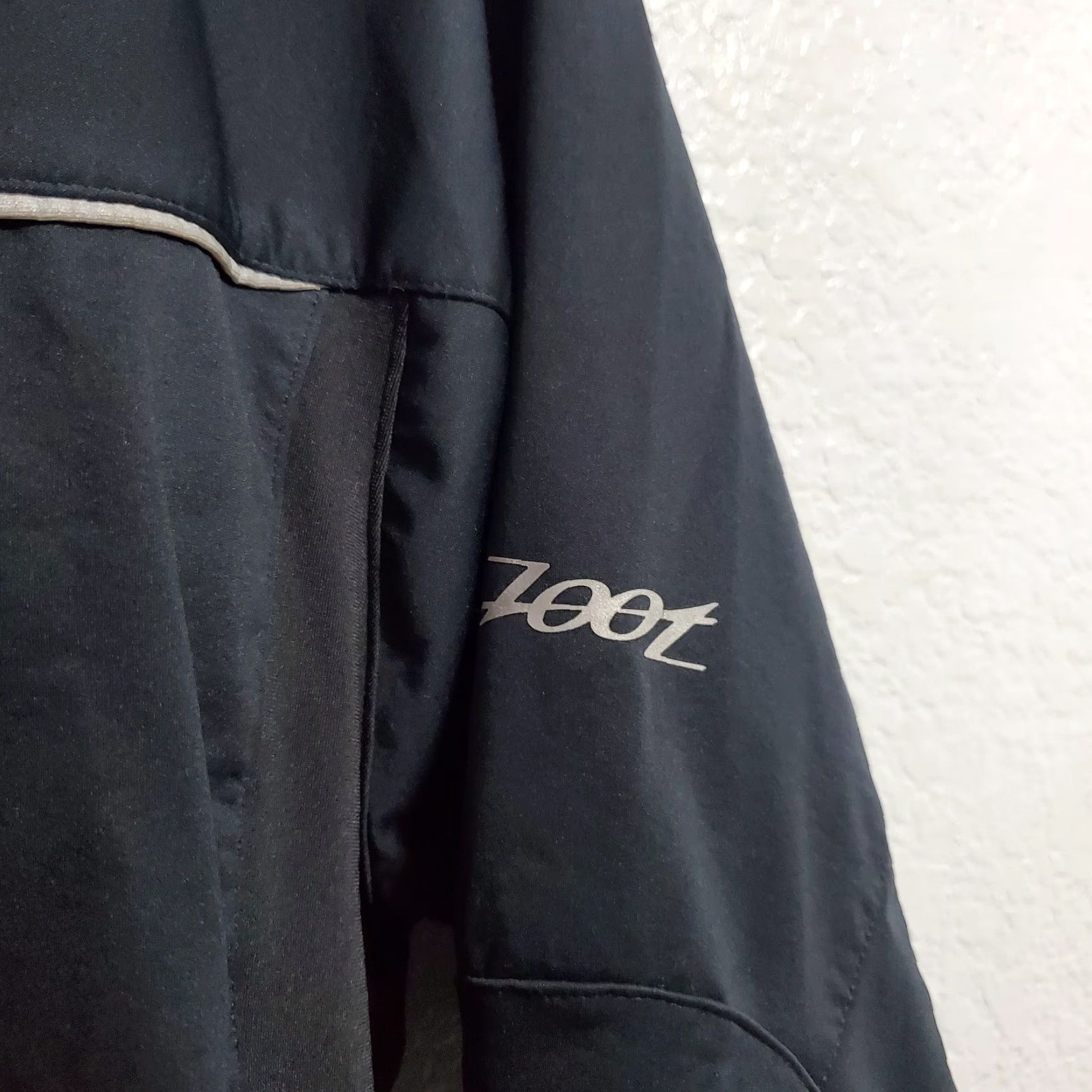 Vintage Zoot Jacket Women XL Black Full Zip Pockets Performance Running Cycling Athletic Size XL / US 12-14 / IT 48-50 - 5 Thumbnail
