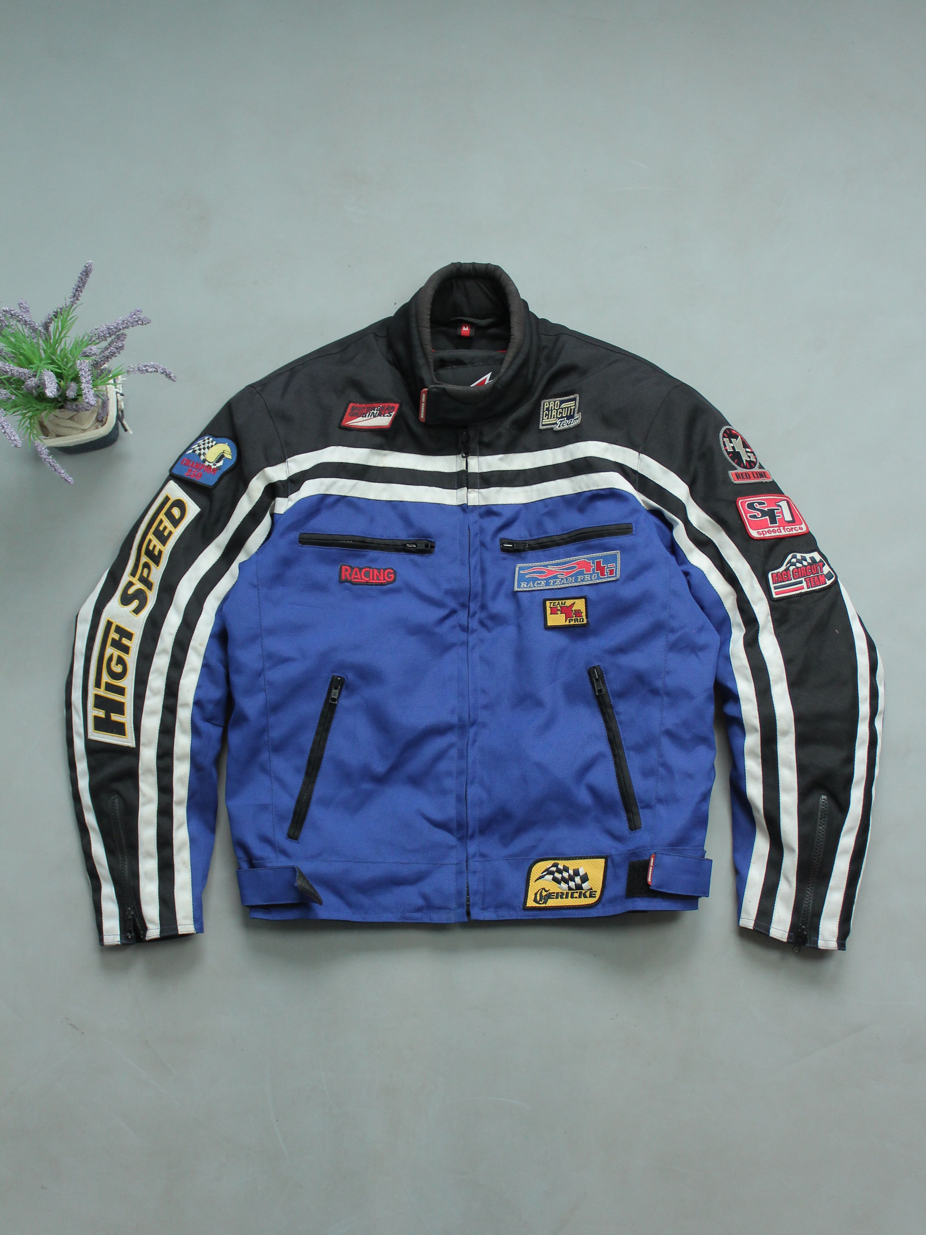 Hein Gericke × Vintage HEIN GERICKE LINED RACING JACKET + removable protection Size US M / EU 48-50 / 2 - 1 Thumbnail