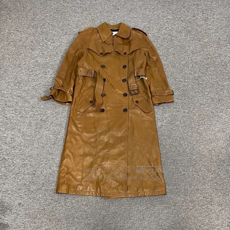 Saint Laurent Paris Saint Laurent Paris Brown padded leather trench coat Size XS / US 0-2 / IT 36-38 - 2 Thumbnail