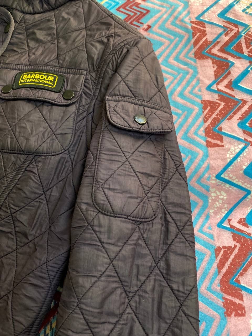 Barbour × Vintage Barbour Drax Quilt coat Women's size USA 8 Size M / US 6-8 / IT 42-44 - 9 Thumbnail