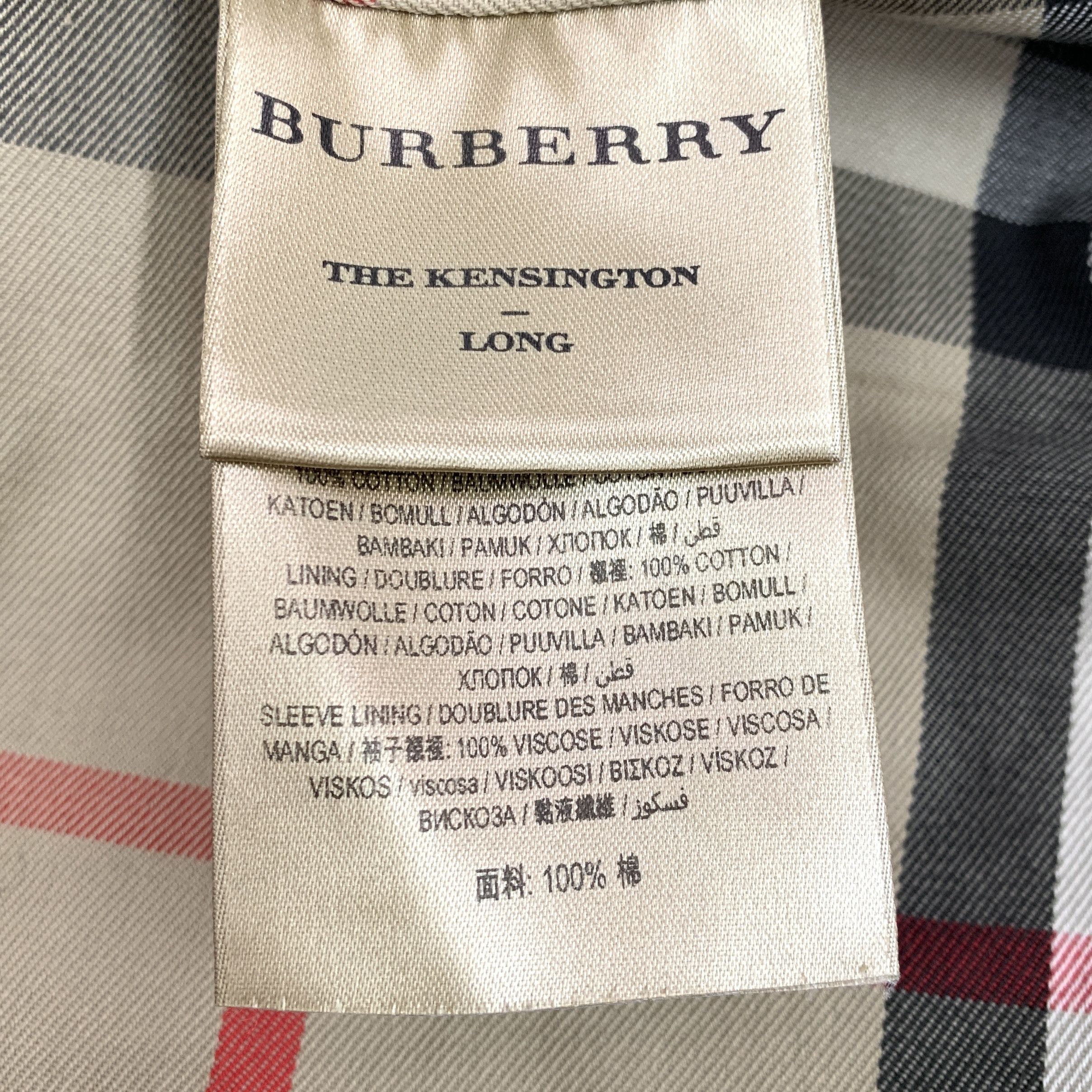 Burberry Burberry Black Belted Cotton Trench Coat (Size XS) Size XS / US 0-2 / IT 36-38 - 3 Thumbnail