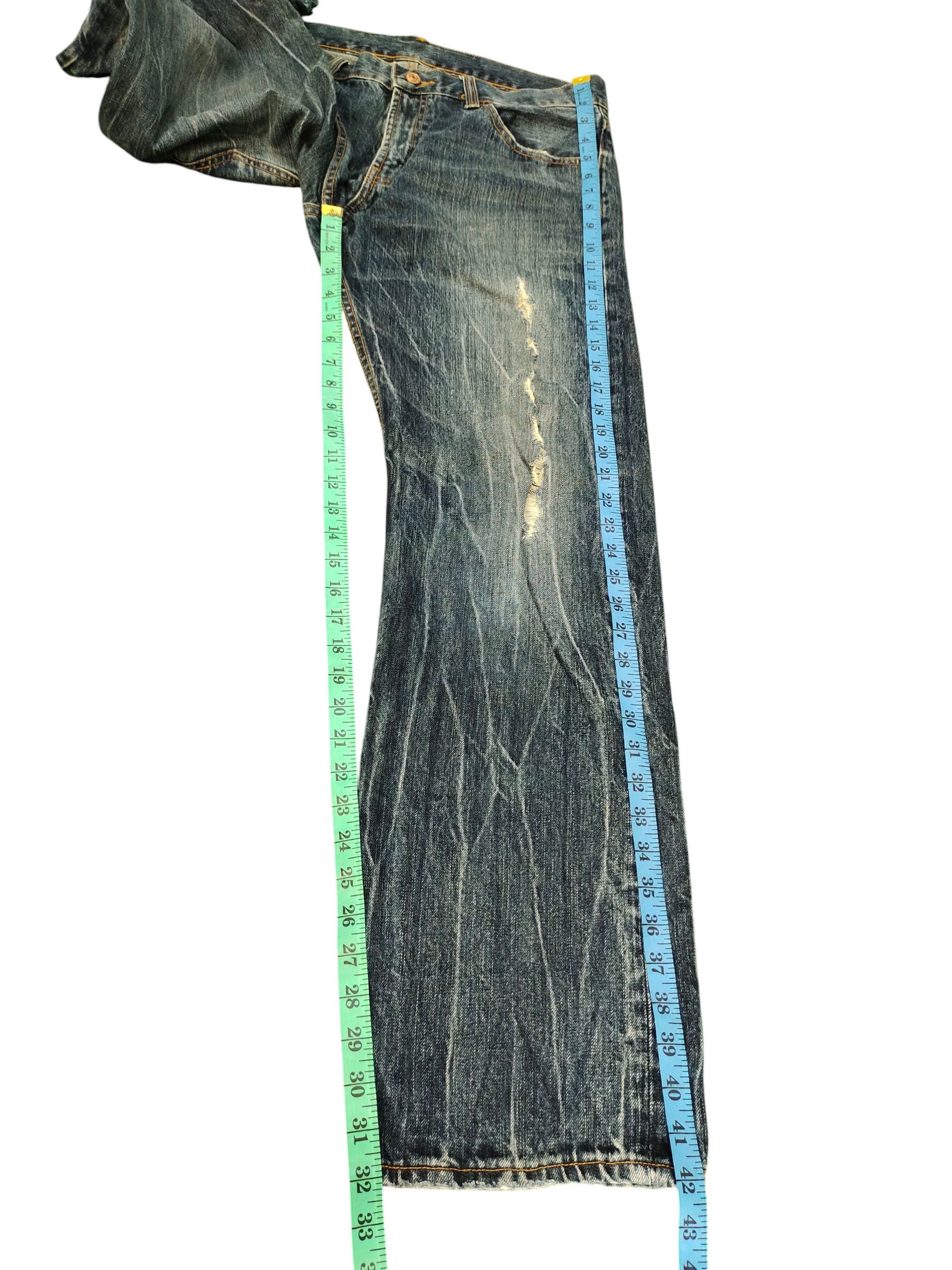 Kapital Vintage Japanese Brand Distress Denim Jeans Ppfm Undercover Size US 34 / EU 50 - 16 Thumbnail
