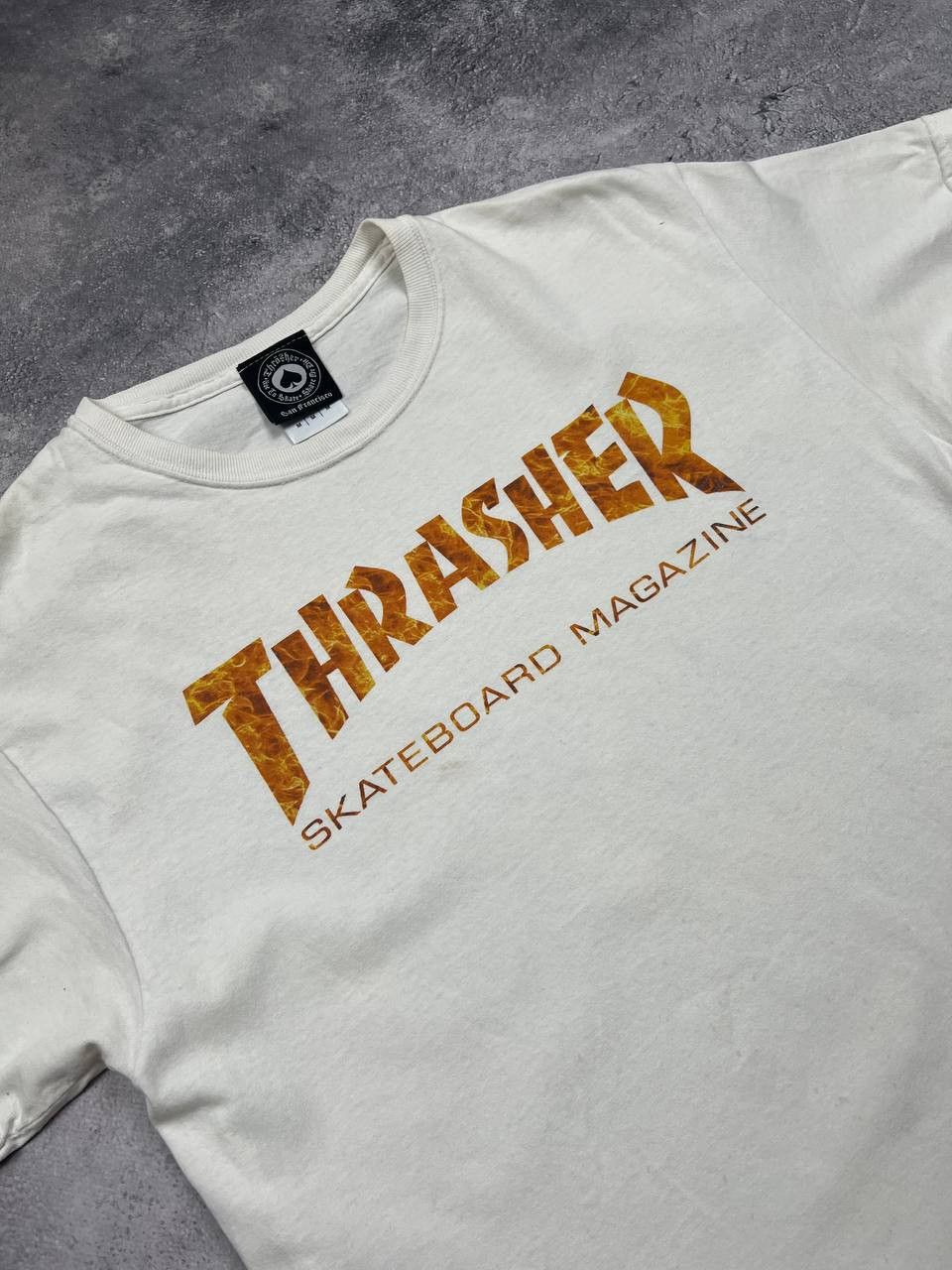 Thrasher Vintage Trasher Tee SK8 Big Logo Y2K Fire Logo Size US M / EU 48-50 / 2 - 2 Thumbnail