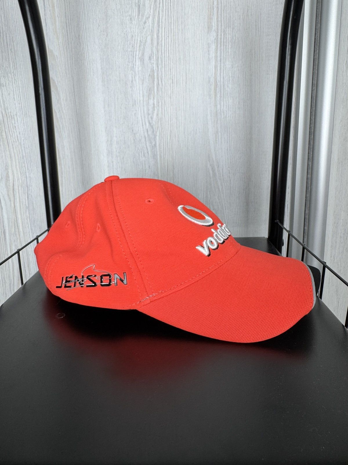 Mercedes-Benz Vodafone McLaren Mercedes F1 Jenson Button Racing Cap Size ONE SIZE - 5 Thumbnail