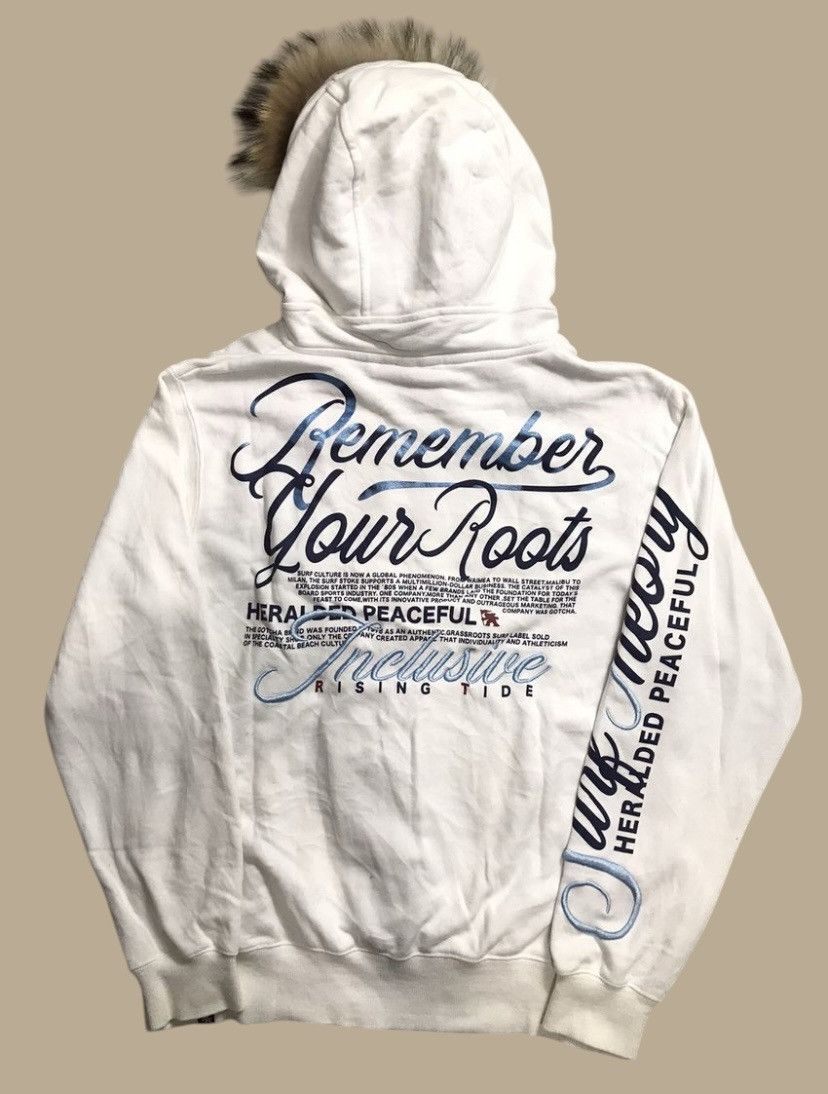 Japanese Brand Gotcha Tribal LGB If Six Was Nine Style Fur Zip Hoodie Size US M / EU 48-50 / 2 - 3 Thumbnail