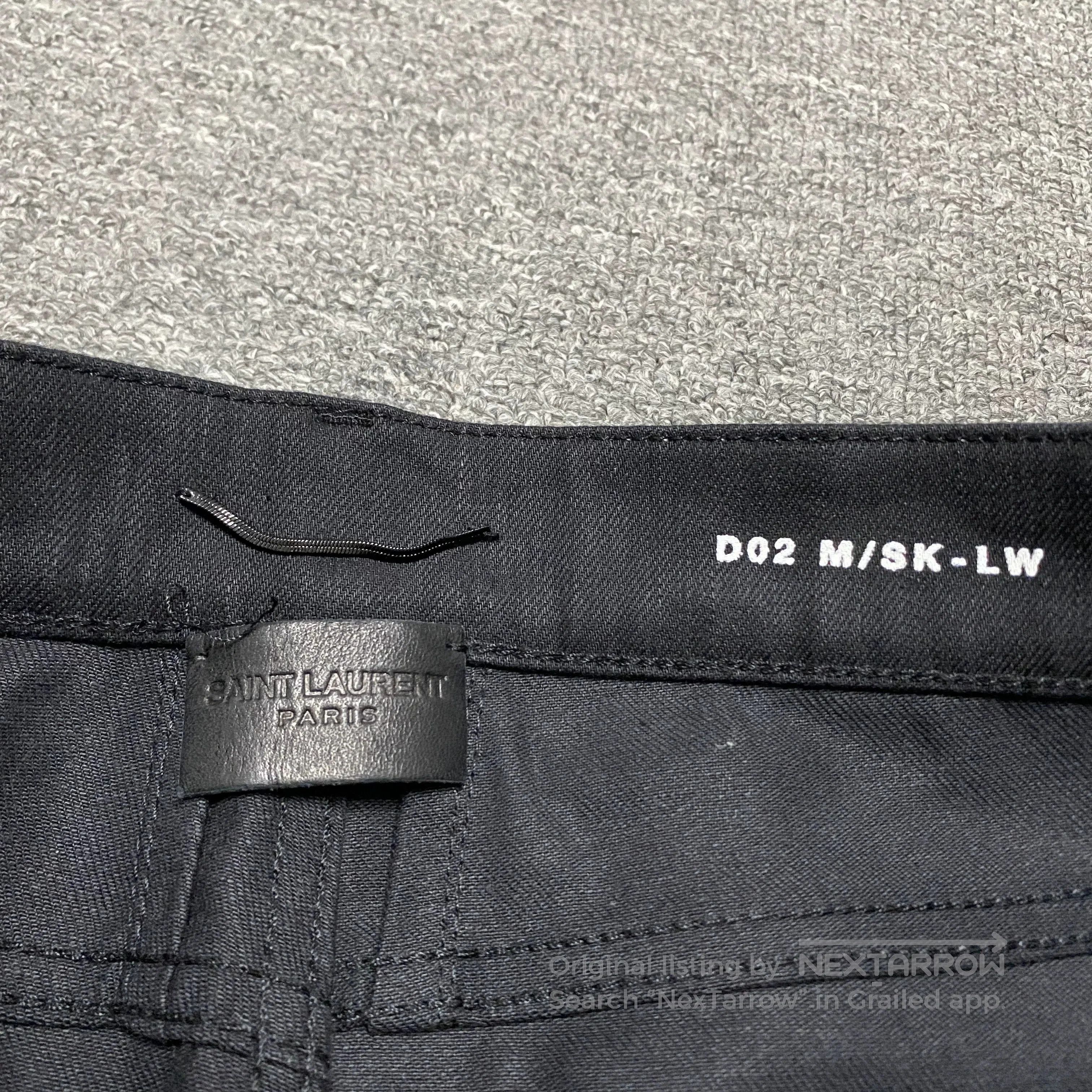 Saint Laurent Paris SAINT LAURENT 17SS Distressed Jeans. Size US 33 - 5 Thumbnail