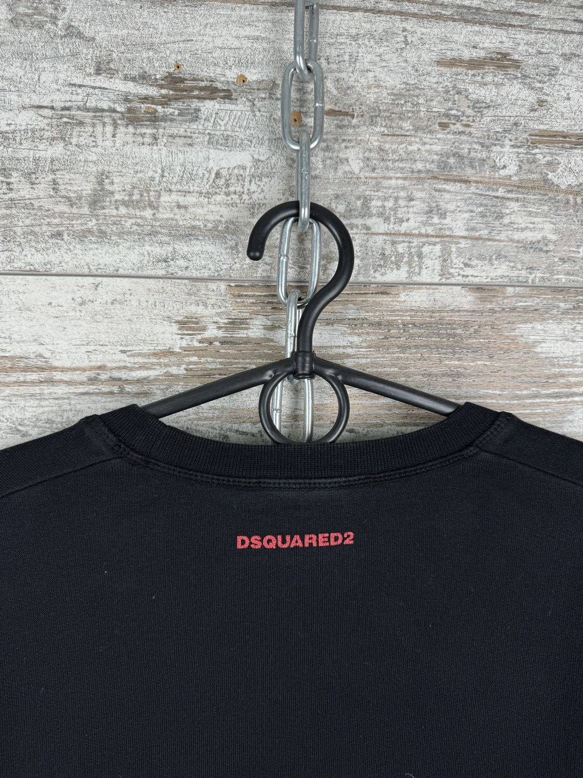 Dsquared2 Mens Dsquared2 sweatshirt camisola black sweater Size US L / EU 52-54 / 3 - 15 Thumbnail