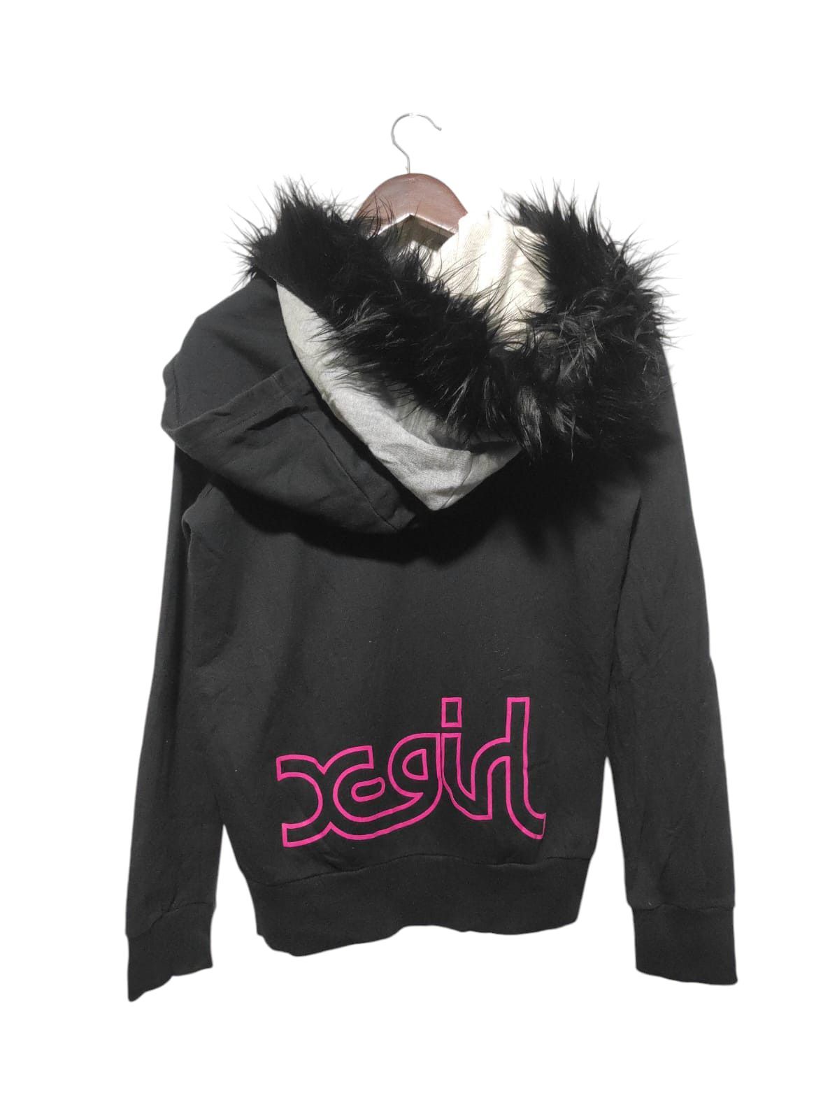 Japanese Brand X-Girl fur double Hoodie ifsix LGB style Size US S / EU 44-46 / 1 - 1 Thumbnail