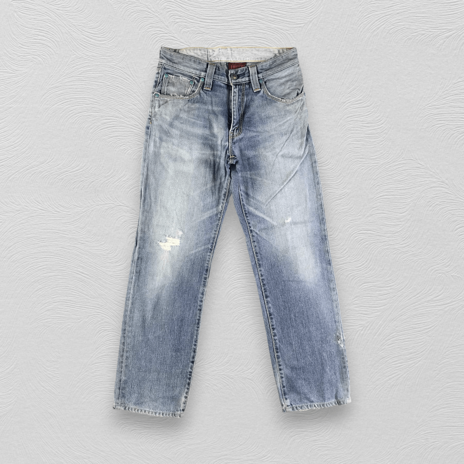Levi's Distress Vintage Levis 502 Jeans Medium Wash Denim KJ2260 Size US 30 / EU 46 - 1 Thumbnail