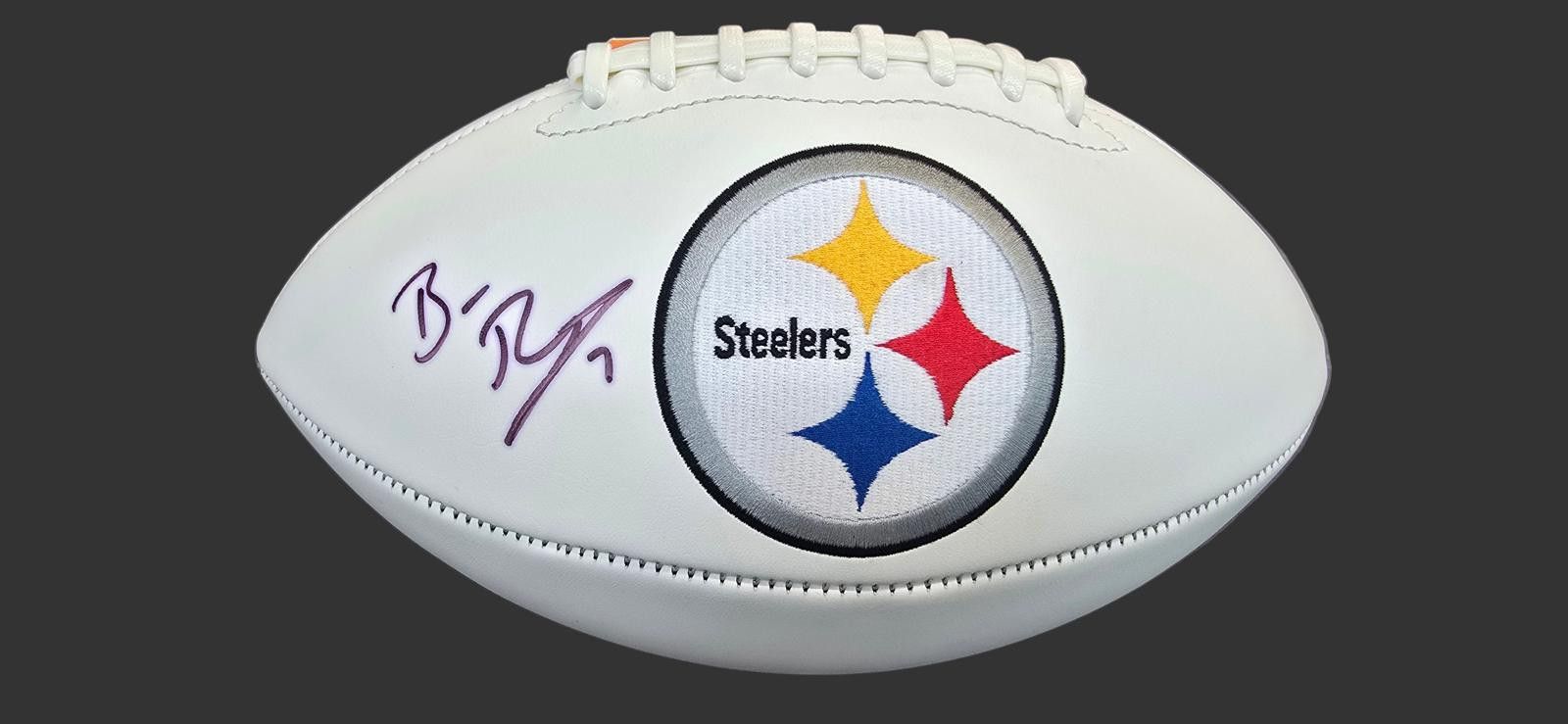 Other Ben Roethlisberger autographed football Fanatics COA Size ONE SIZE - 1 Thumbnail
