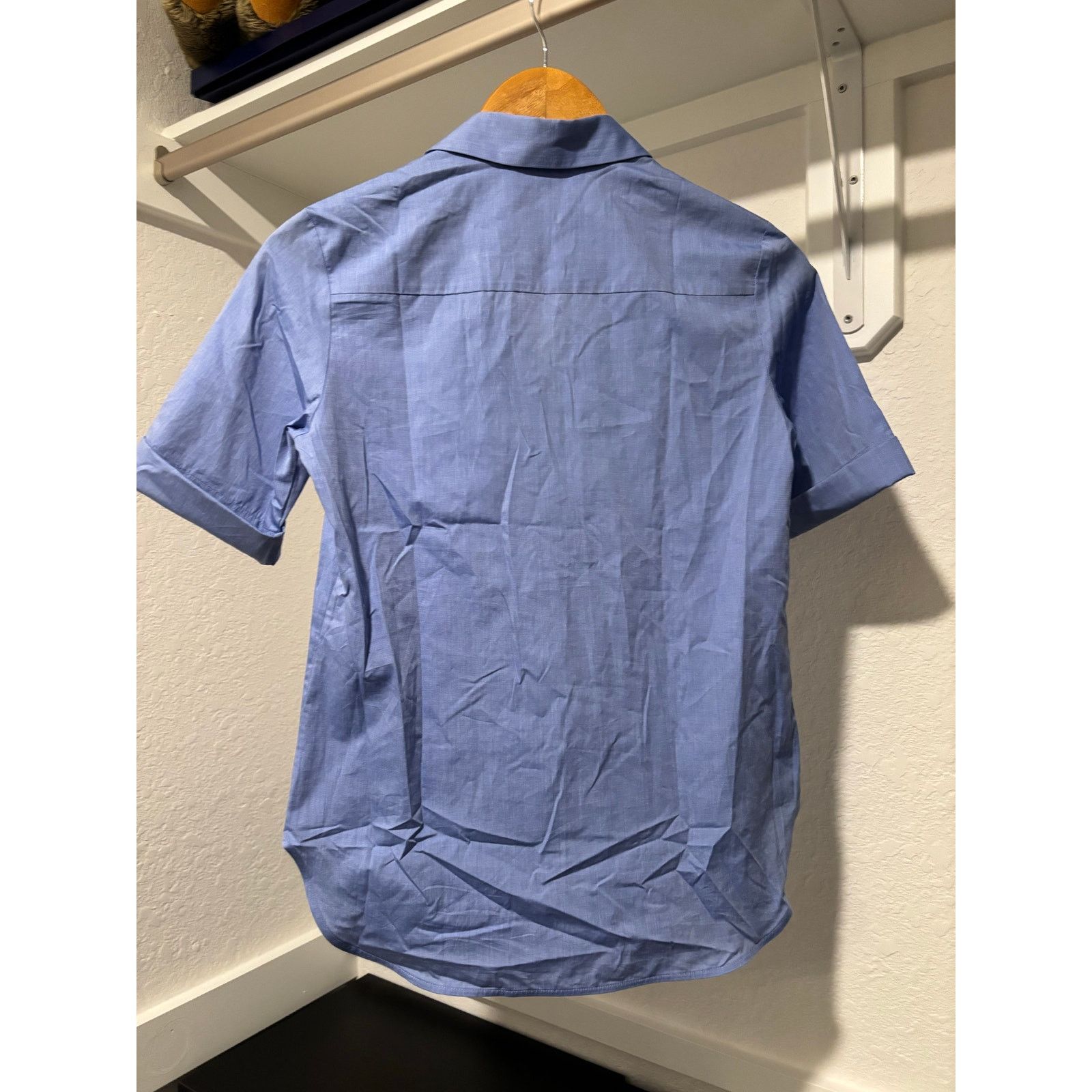 Cos NWOT COS Short-Sleeved Shirt With Turn Ups Sz 2 Size XS / US 0-2 / IT 36-38 - 9 Thumbnail