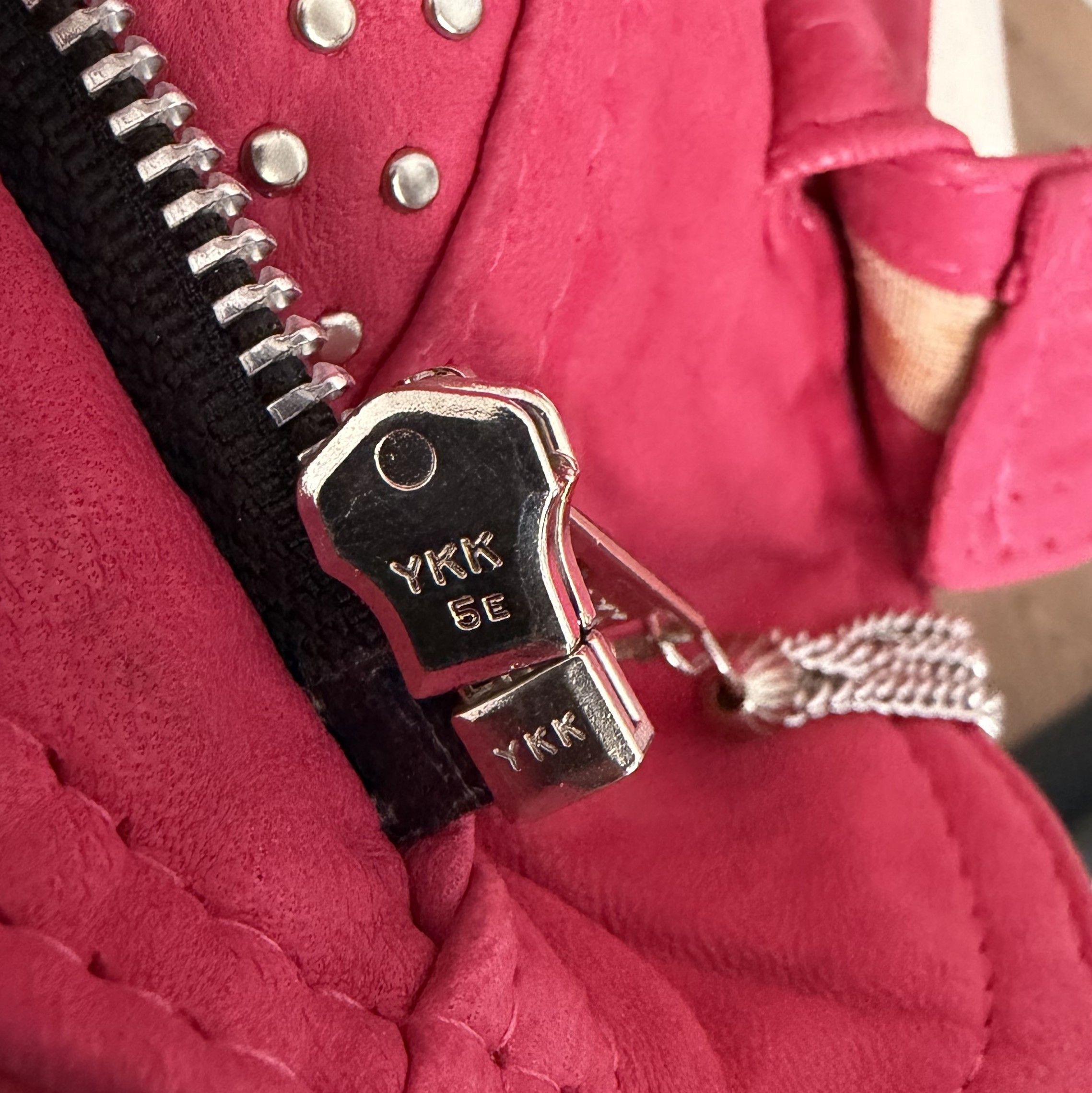 Other DECK HAND by WHITEBOYS Vintage Leather Pink Cropped Jacket Size M / US 6-8 / IT 42-44 - 9 Thumbnail