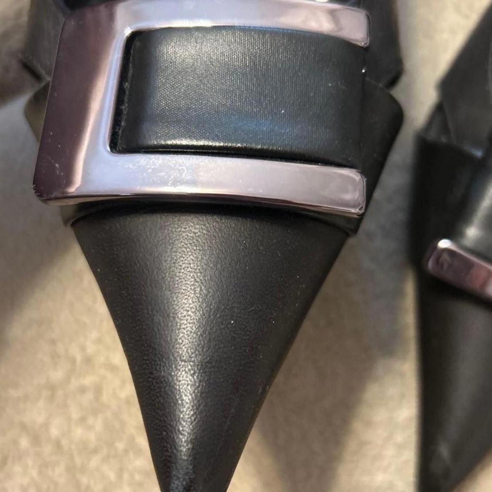 Other Grunge style whimsy goth pointed toe high heels Size US 7 / IT 37 - 6 Thumbnail