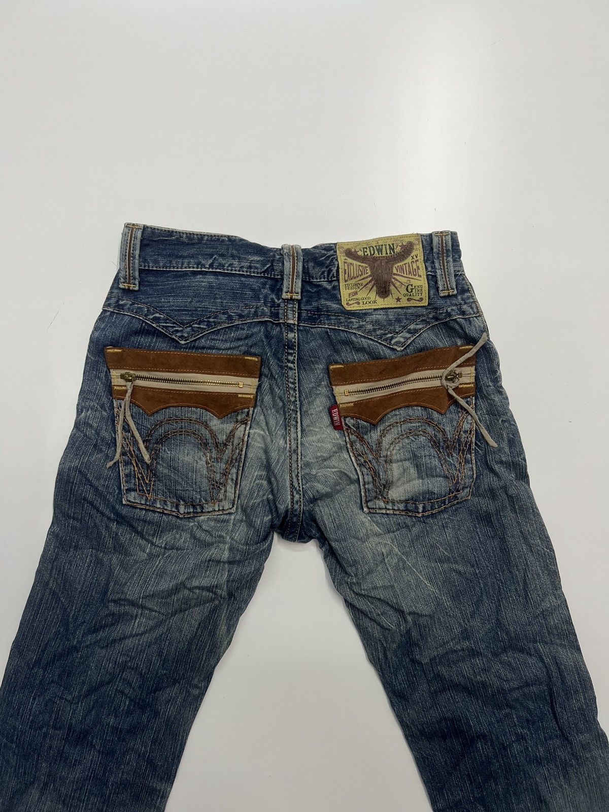 Edwin Vintage Edwin Distress Denim Jeans Size 31 Size US 31 - 9 Thumbnail