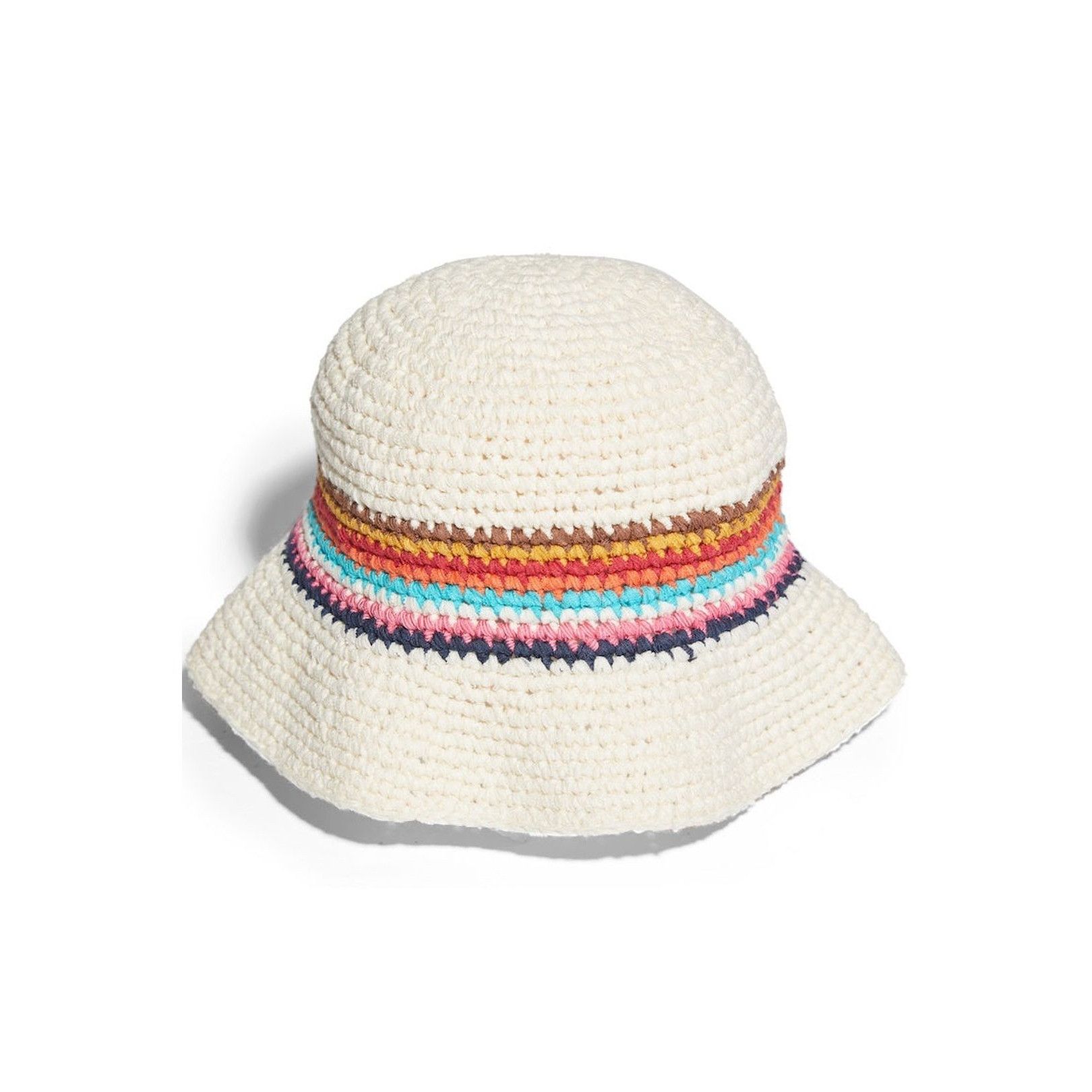Marine Layer NWT Marine Layer Crochet Bucket Hat in Multi Stripe MSRP$75 Size ONE SIZE - 3 Thumbnail